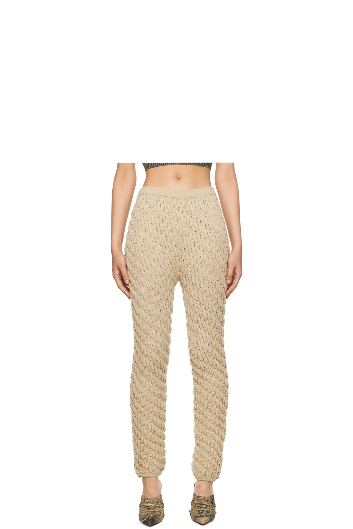 Beige Cereal Lounge Pants