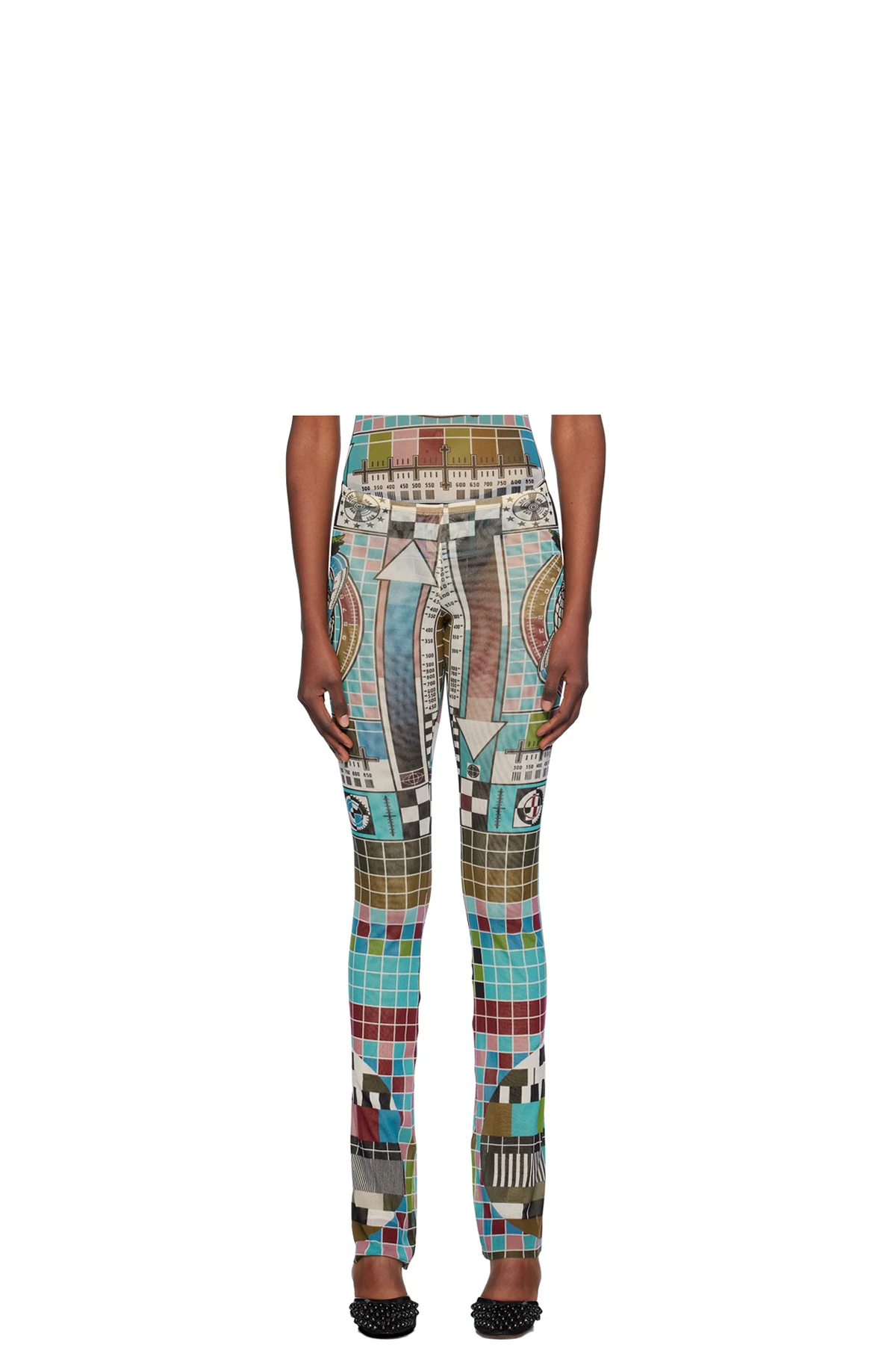 Multicolor Printed Mire Lounge Pants