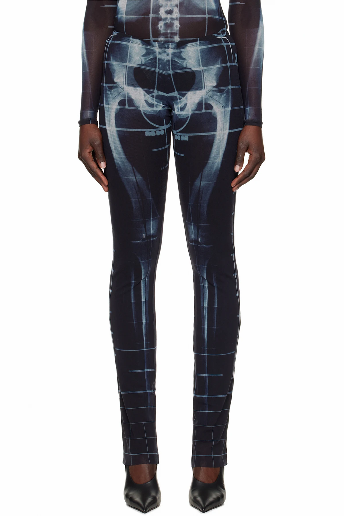 Black & Blue 'The Squeletor' Lounge Pants