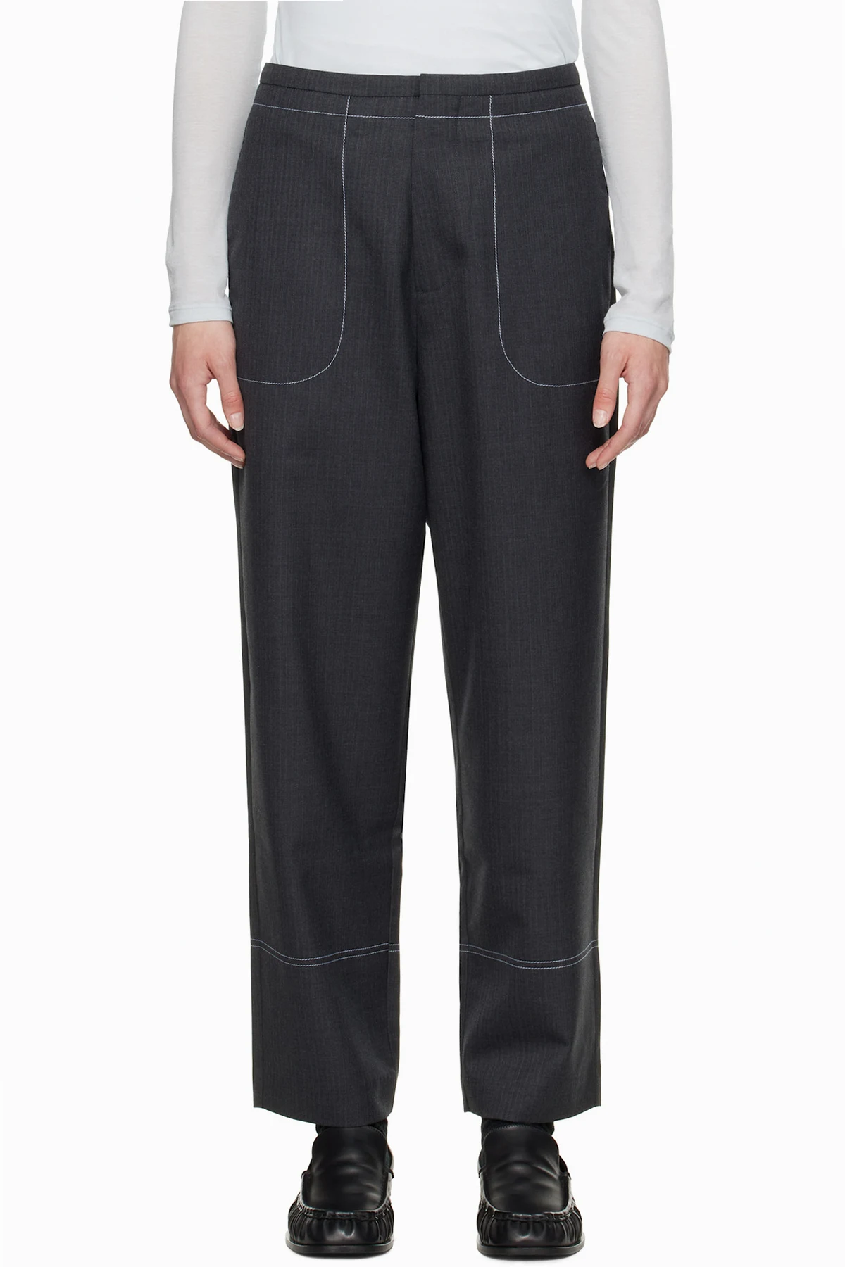 Gray Slacks Product. 81 Trousers