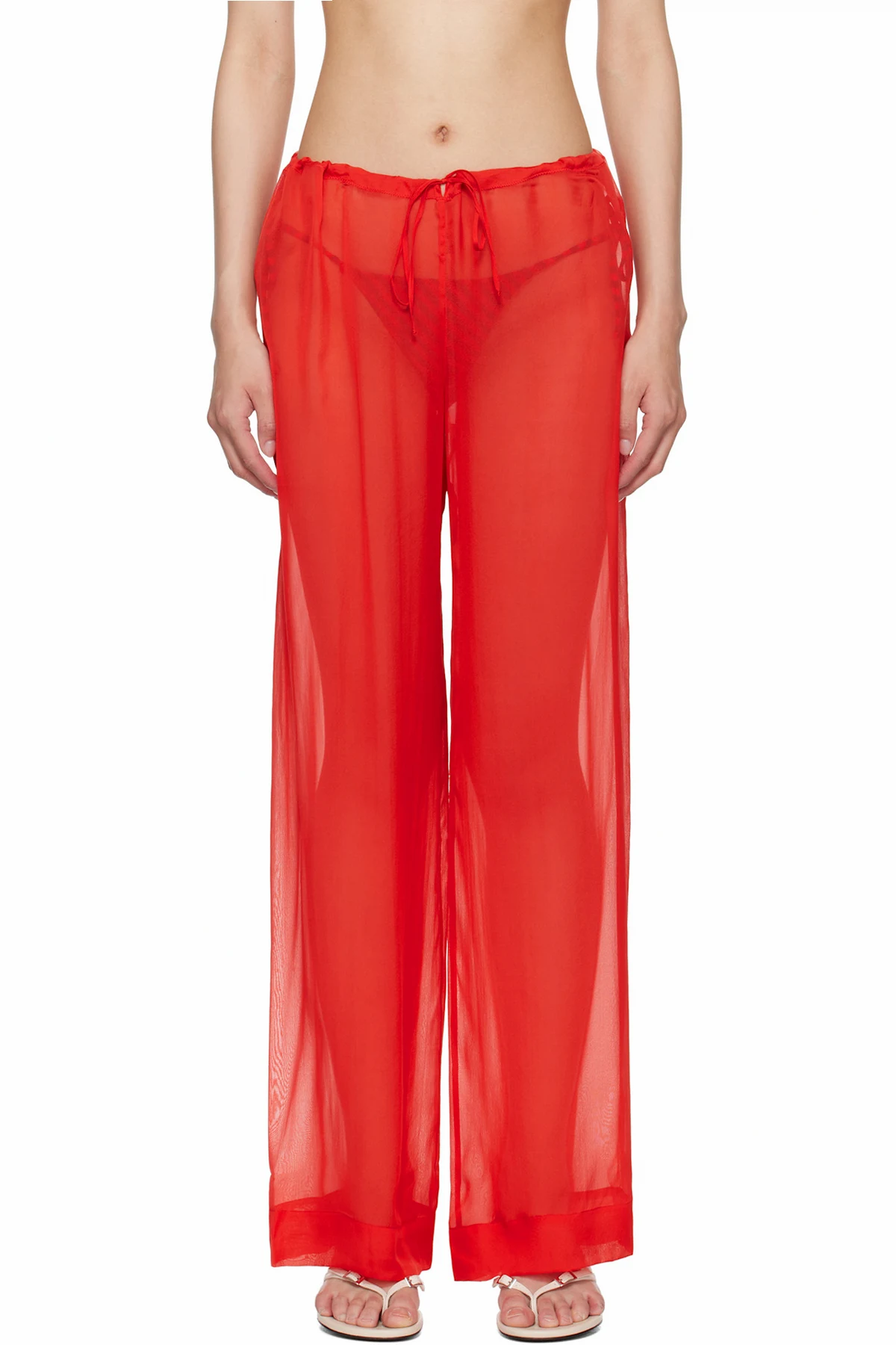 Red Nag-nag Lounge Pants