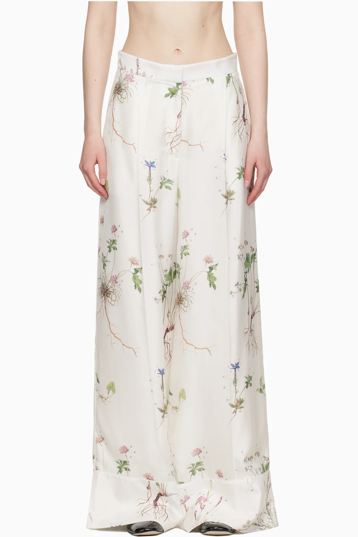 White Pyjama Trousers