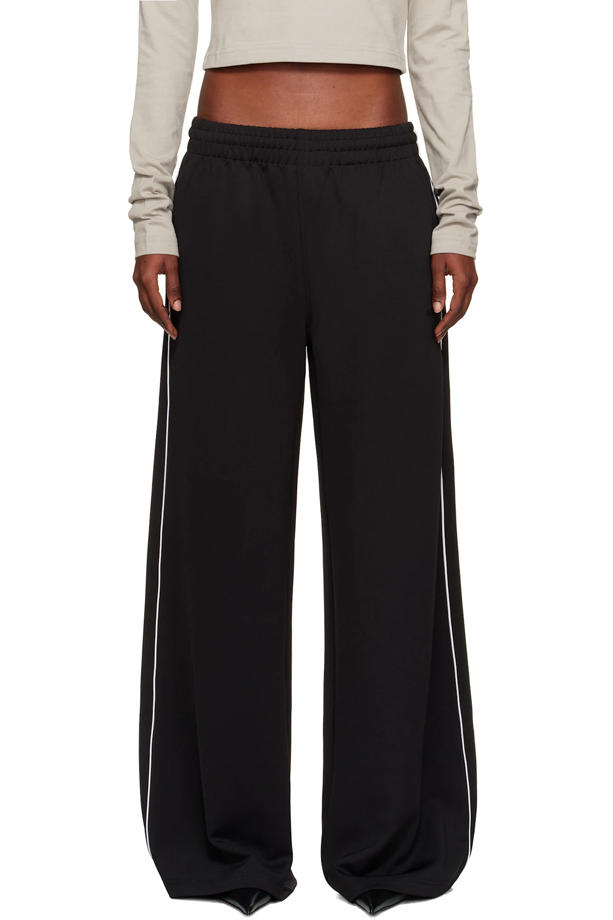 Black DNA Flared Track Pants