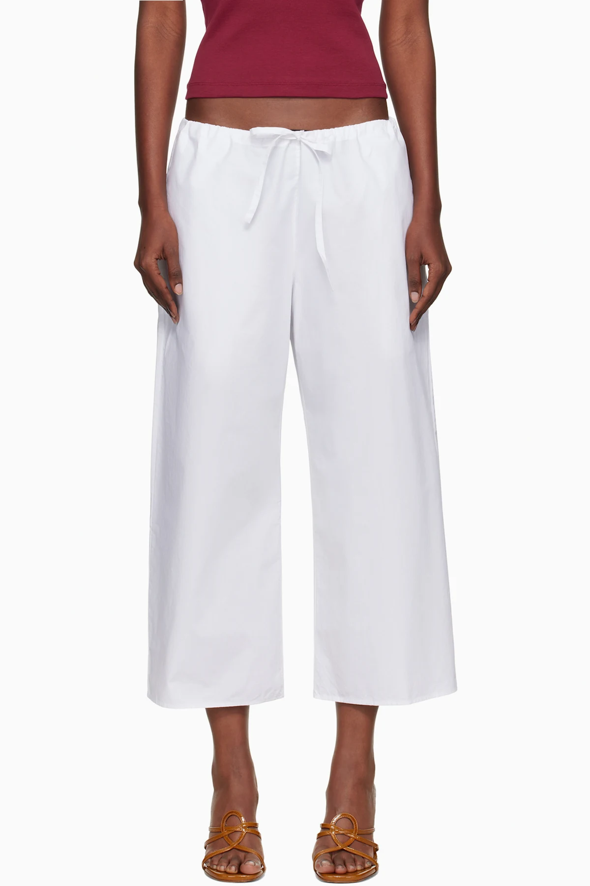 White Josephine Lounge Pants