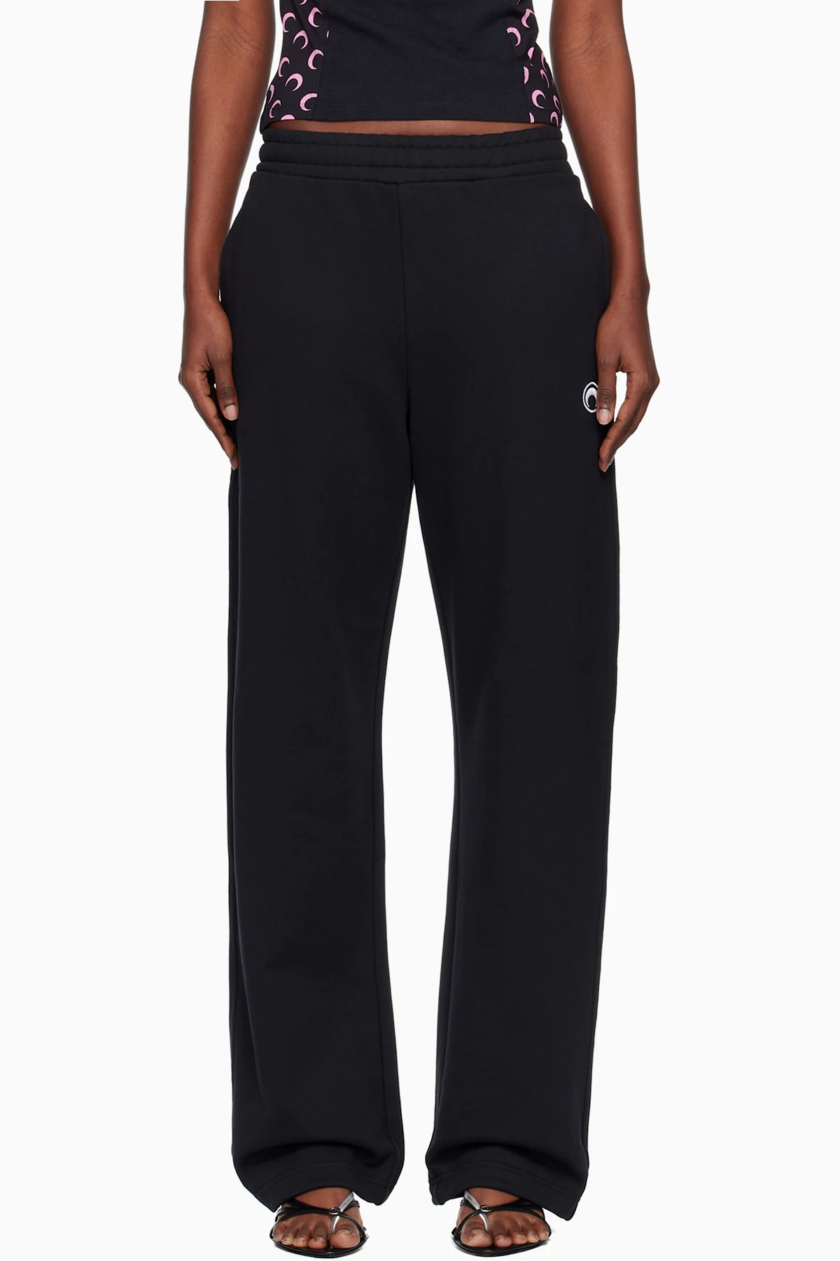 Black Moon Logo Fleece Sweatpants