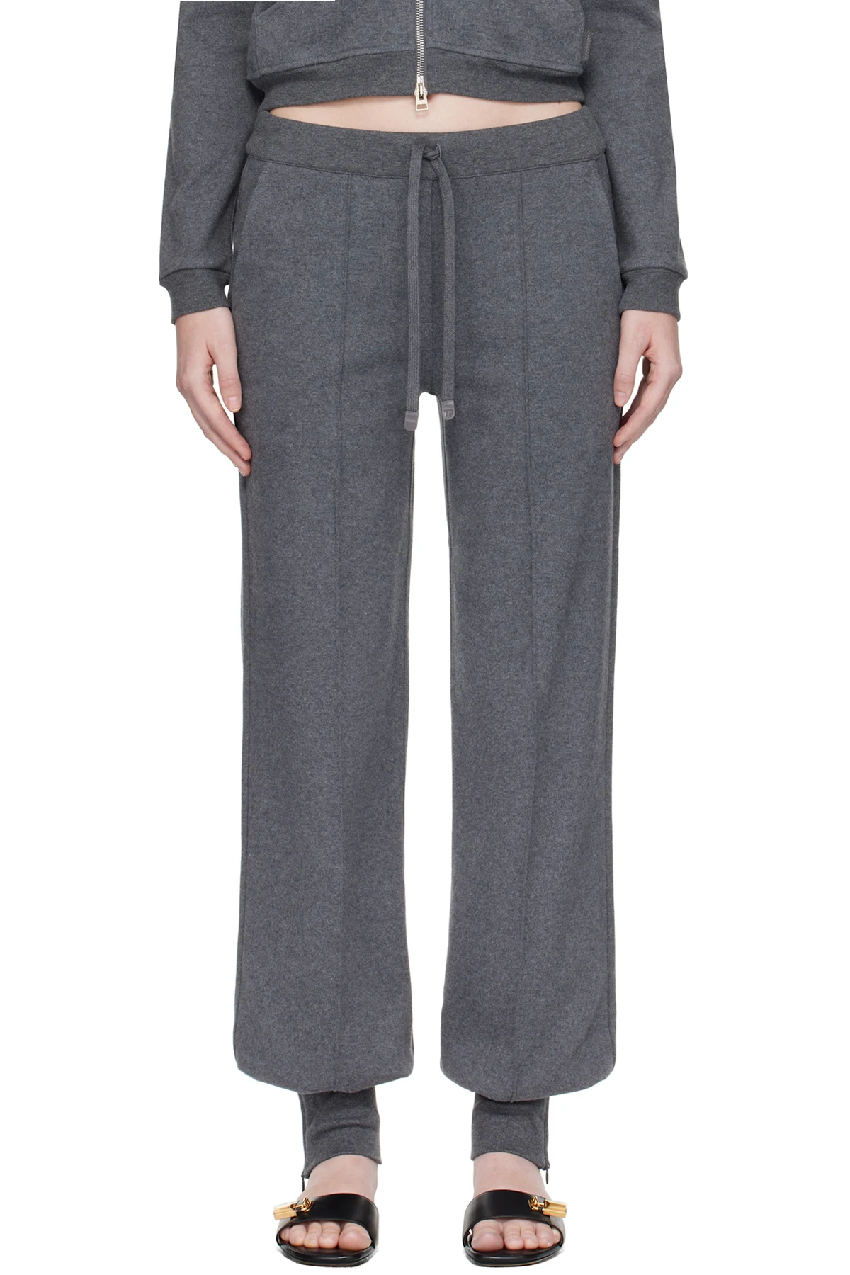 Gray Cotton Lounge Pants