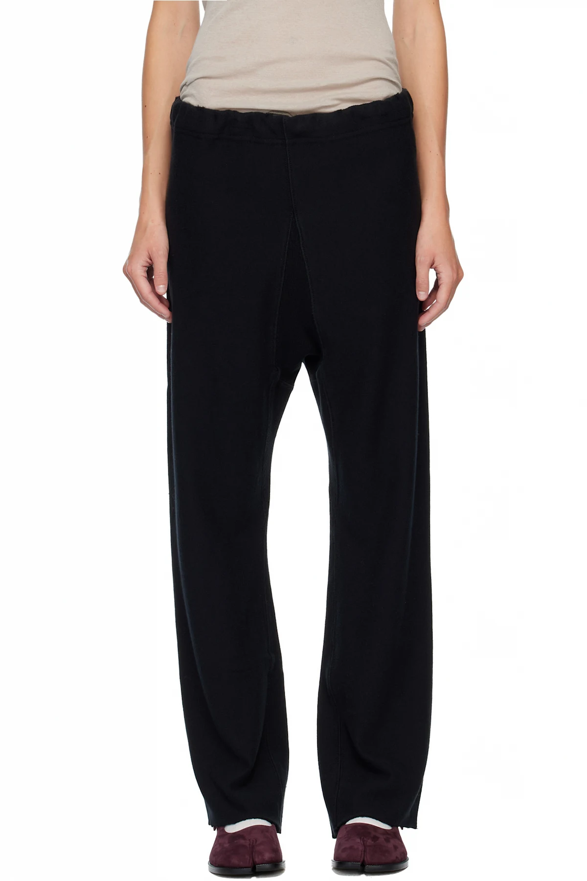 Black Gusset Sweatpants