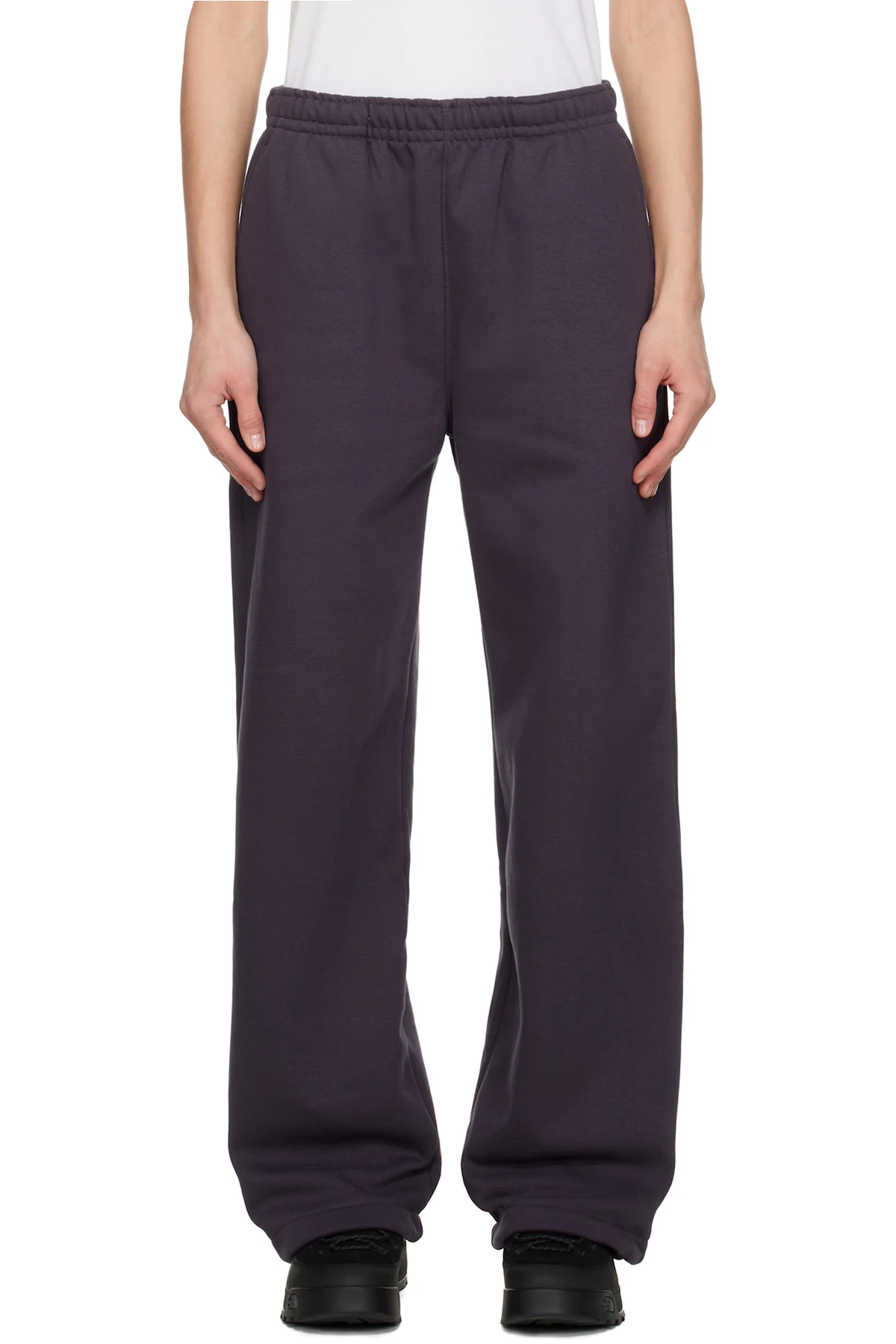 Gray TNF Red Box Sweatpants