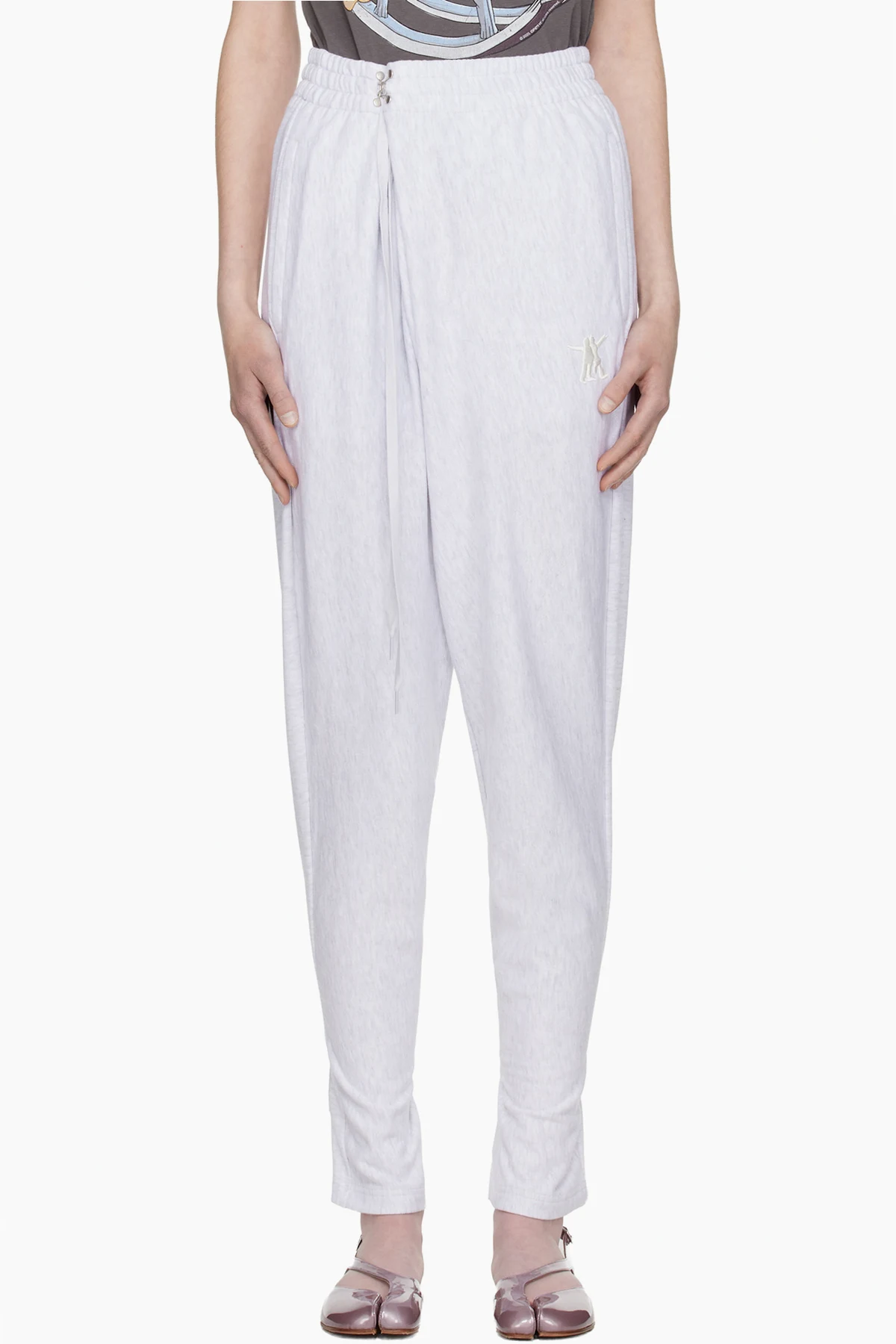 Gray Convertible Sweatpants