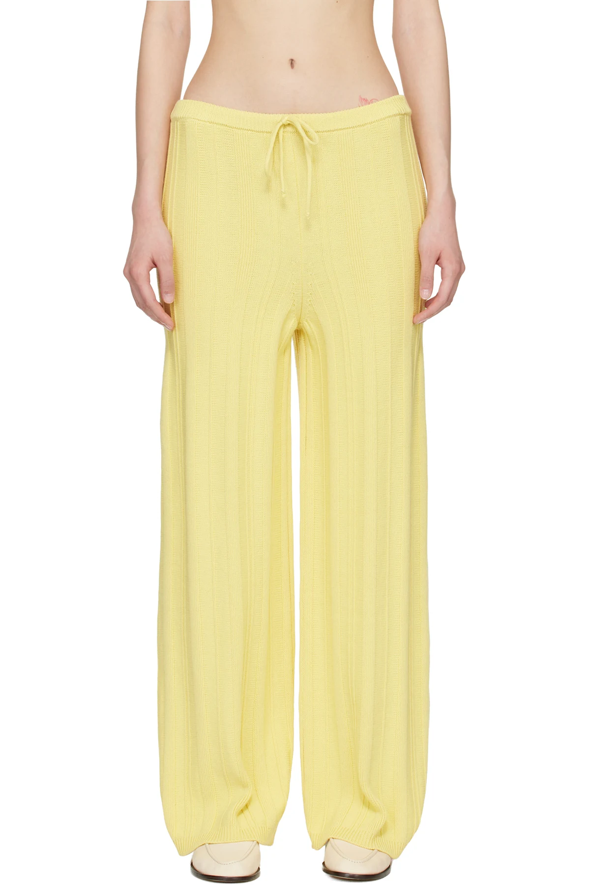 Yellow Crewdson Lounge Pants