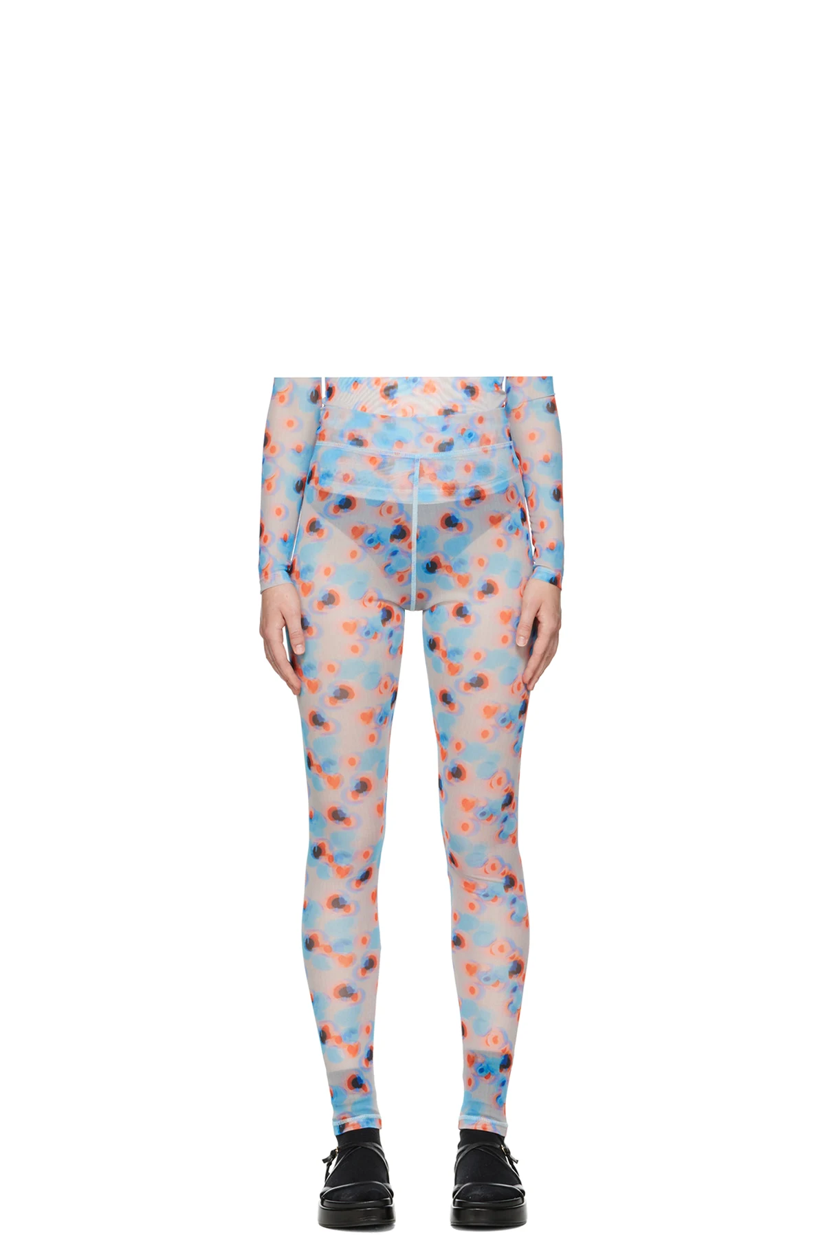 Purple Dots Leggings