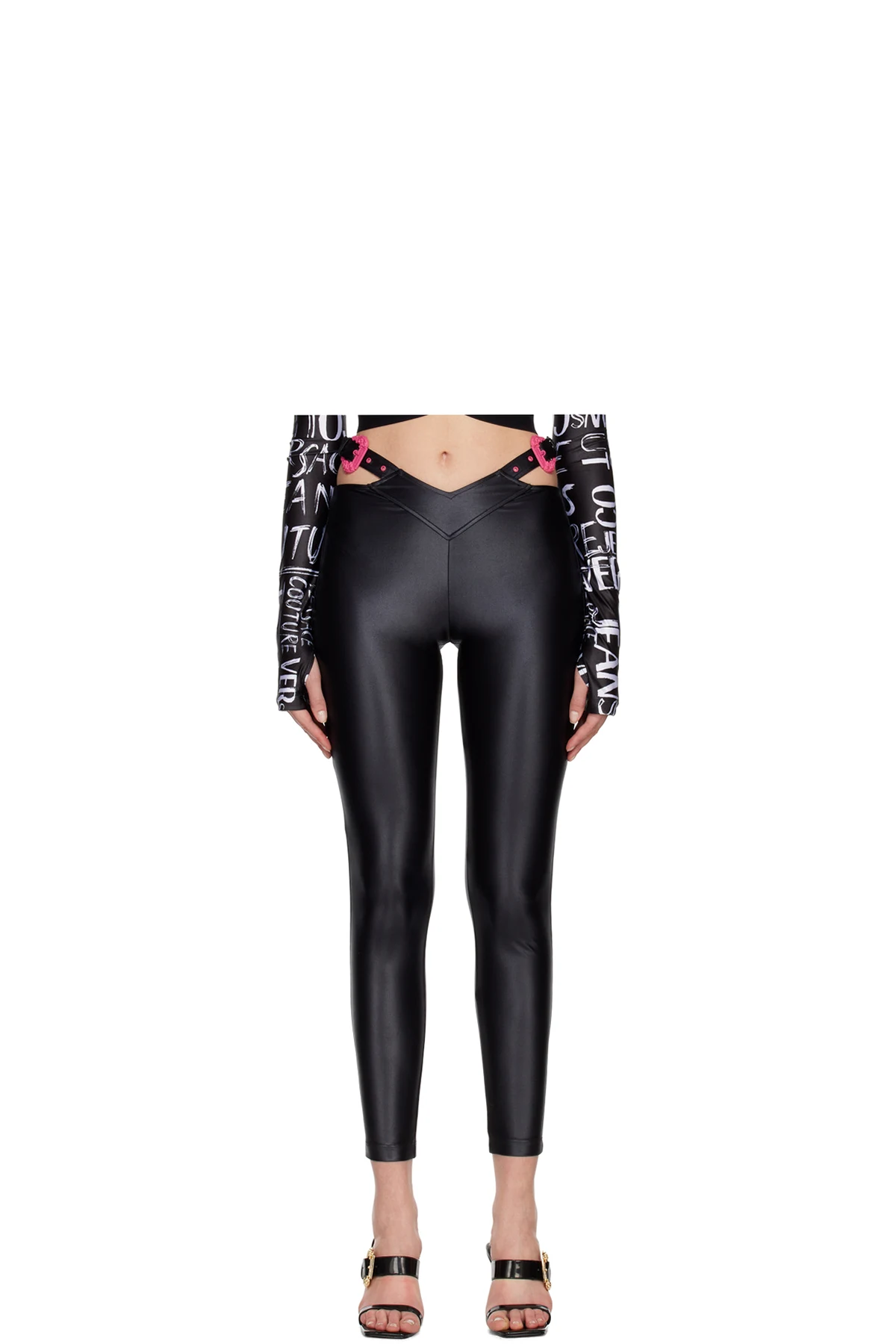 Black Shiny Leggings