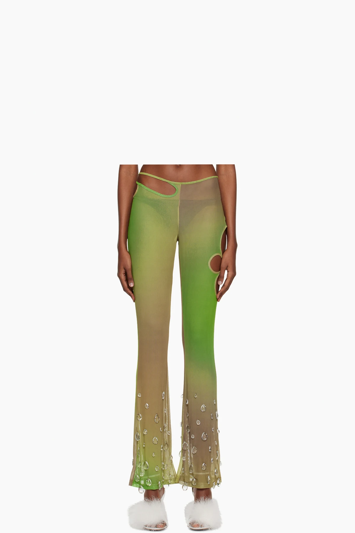Khaki Sita Drops Leggings