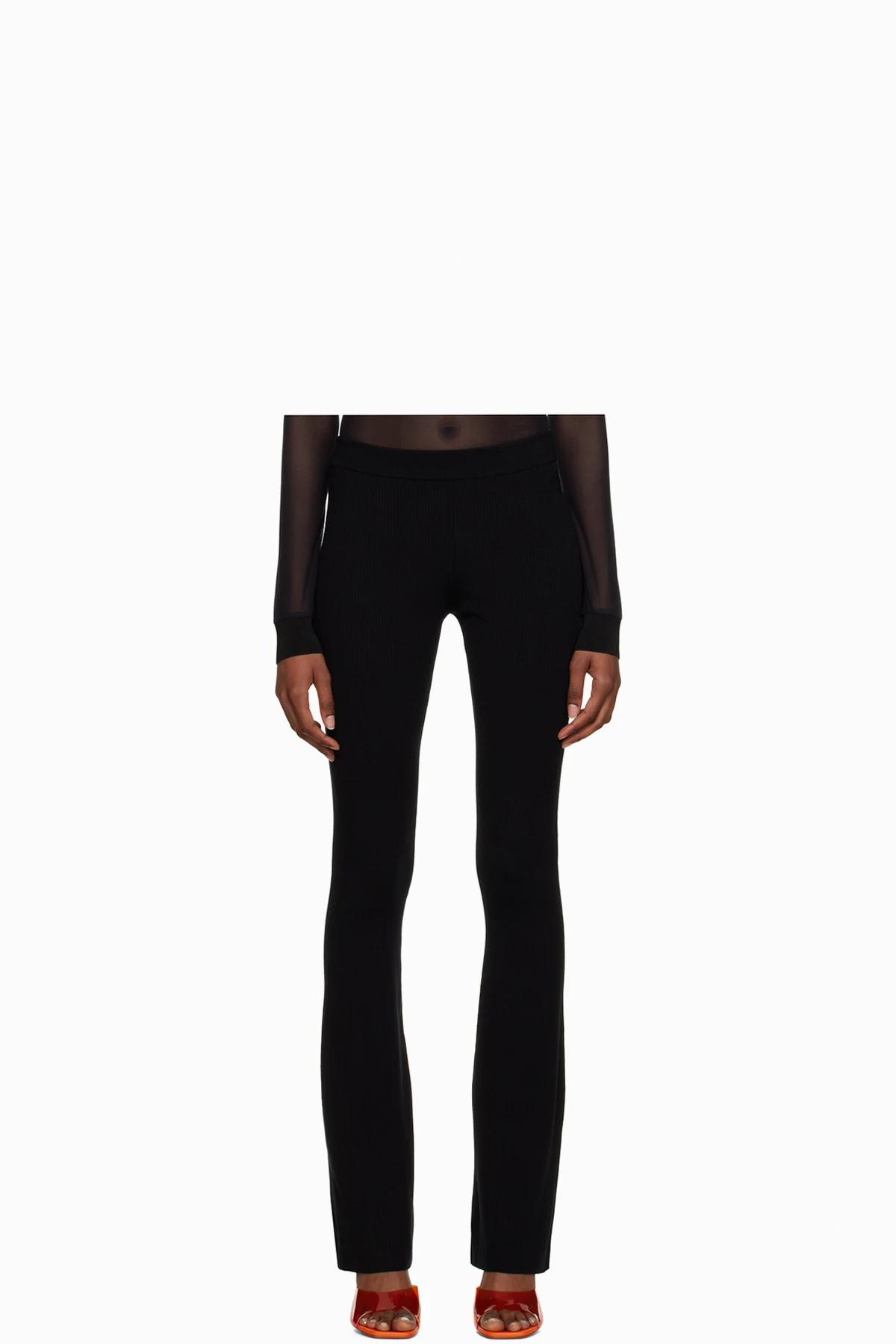 Black Flared Leggings