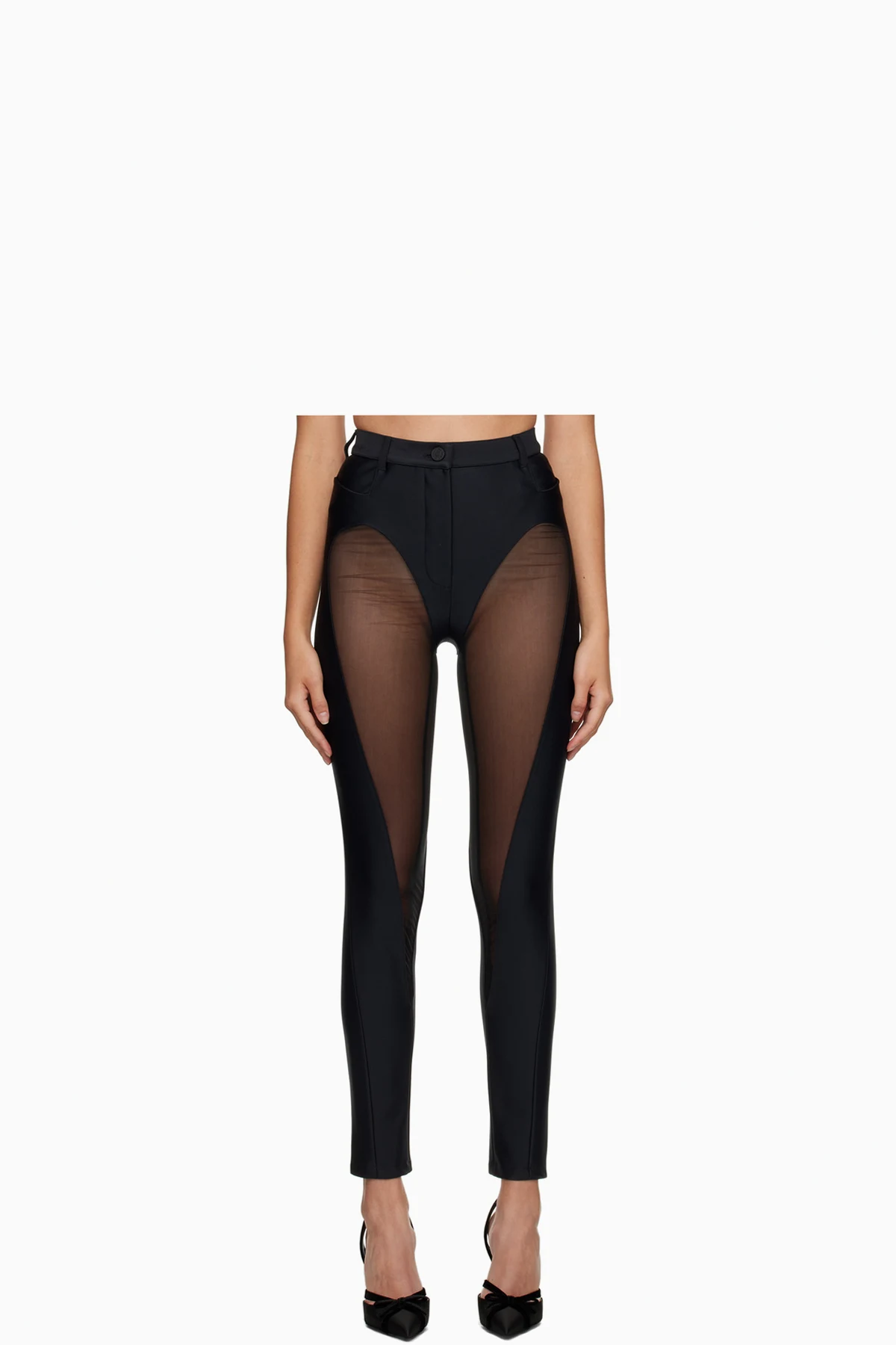 Black Cutout Leggings