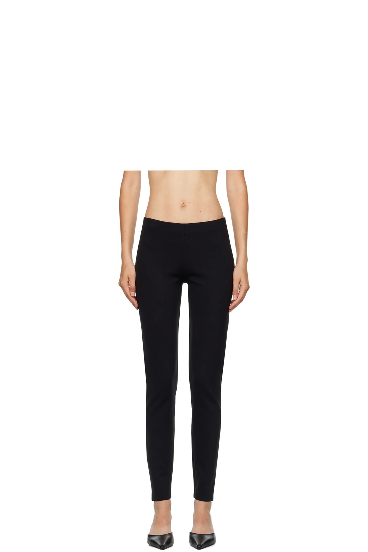 Black Woolworth Leggings