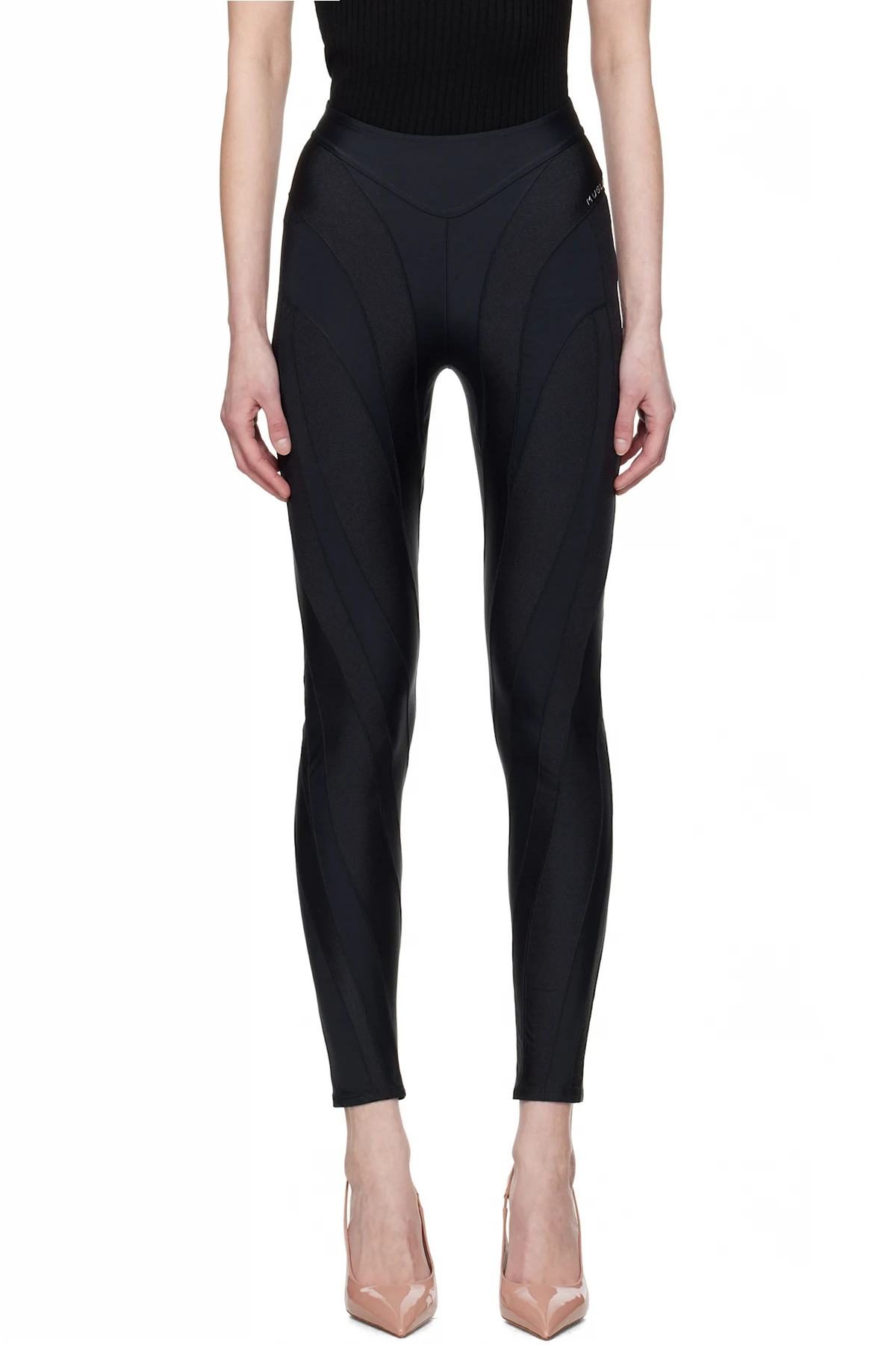 Black Eco Sport Lycra Leggings