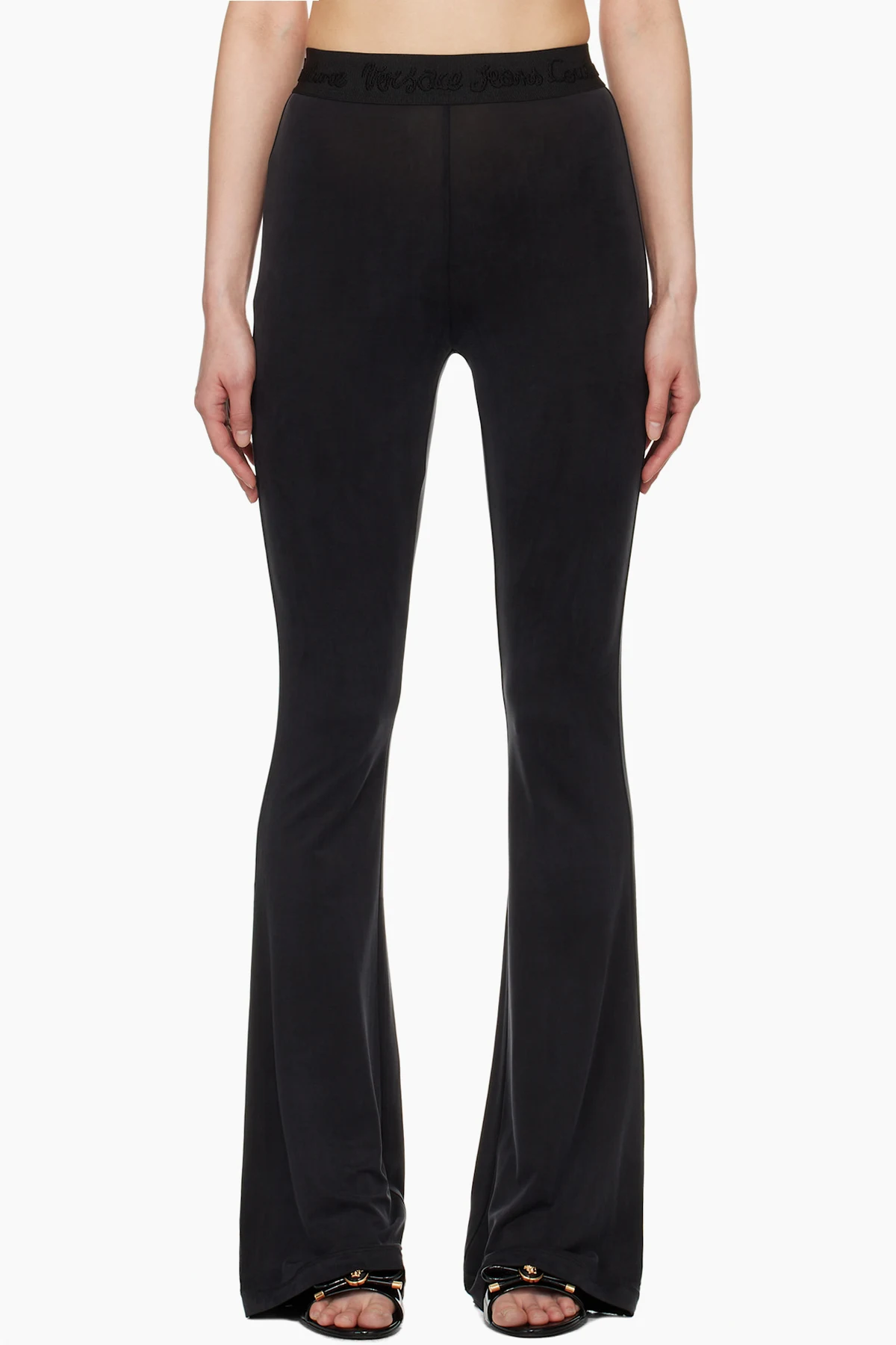 Black Flared Leggings