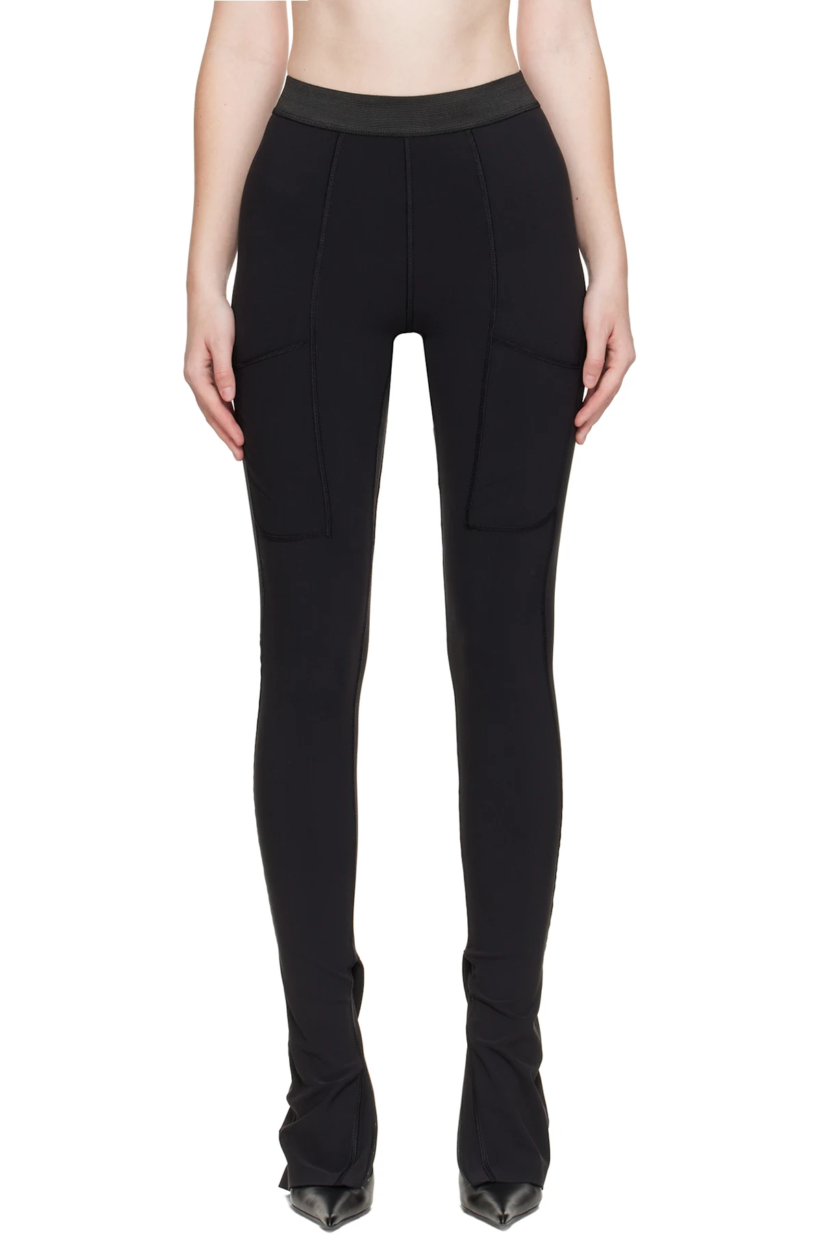 Black Eurojersey Leggings