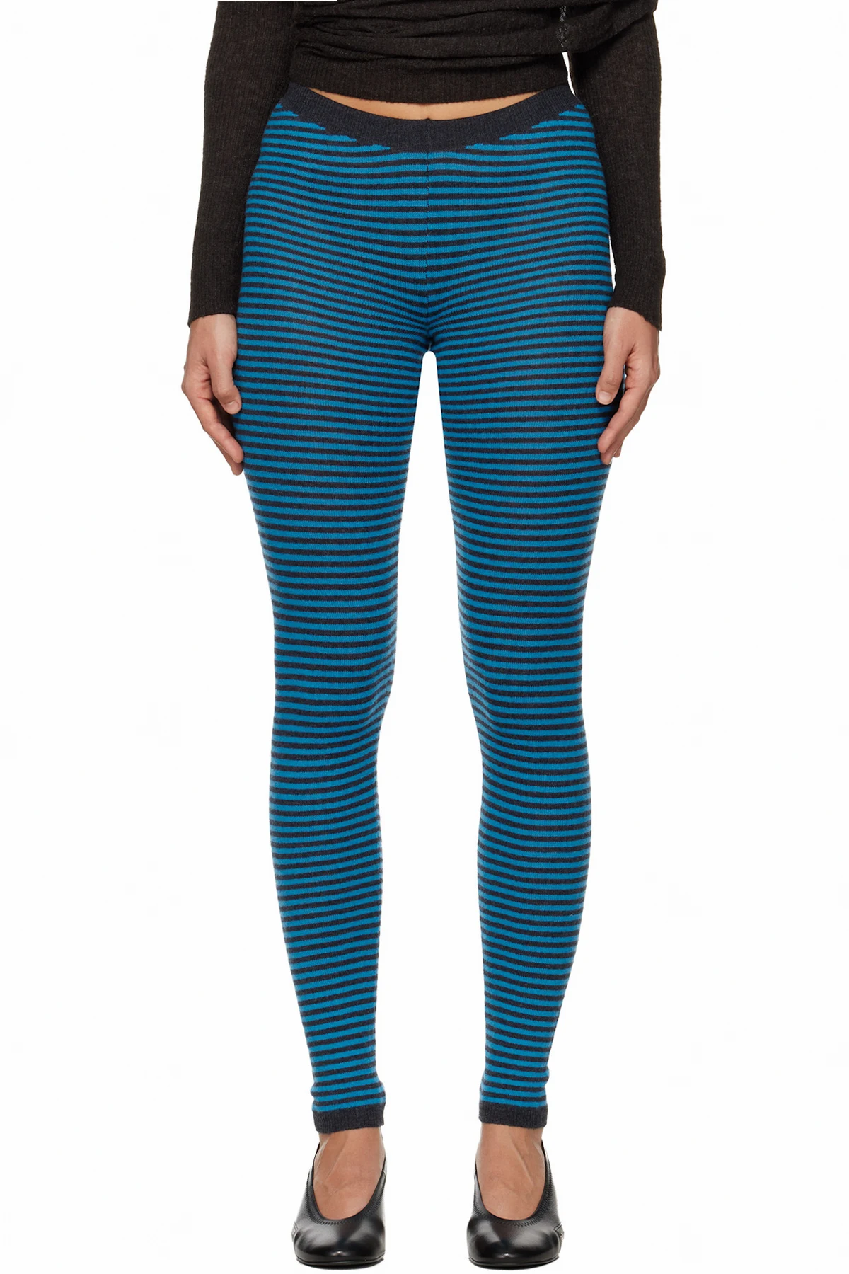 Blue Porta Leggings