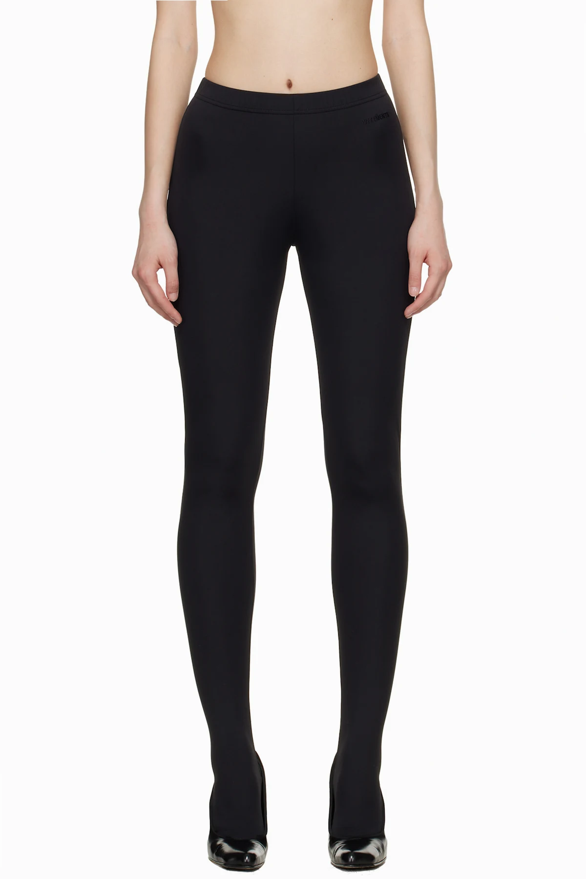 Black Push-Up Tights