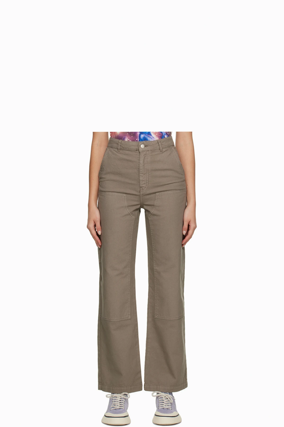 Beige Makers Trousers
