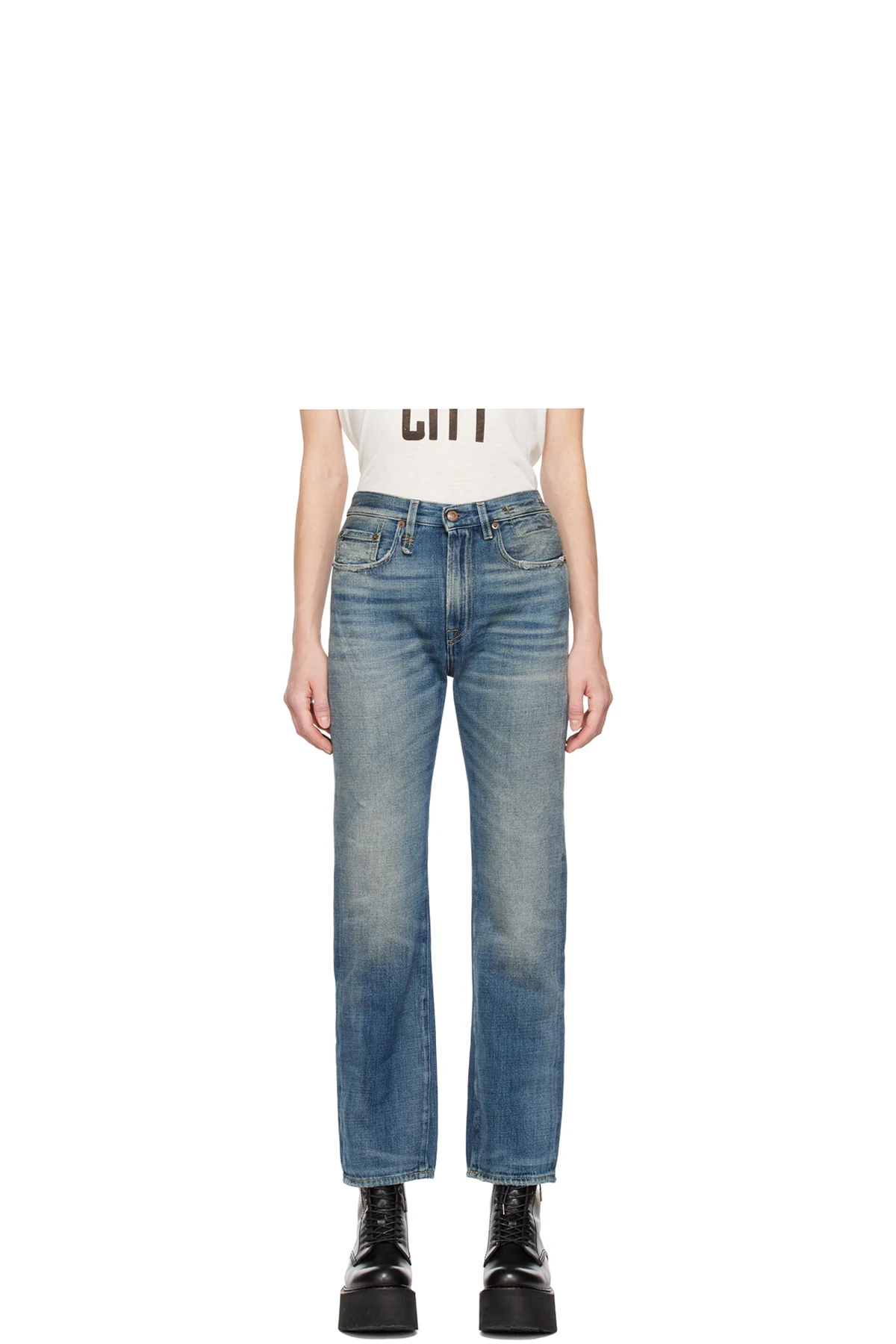 Blue Courtney Slim Jeans