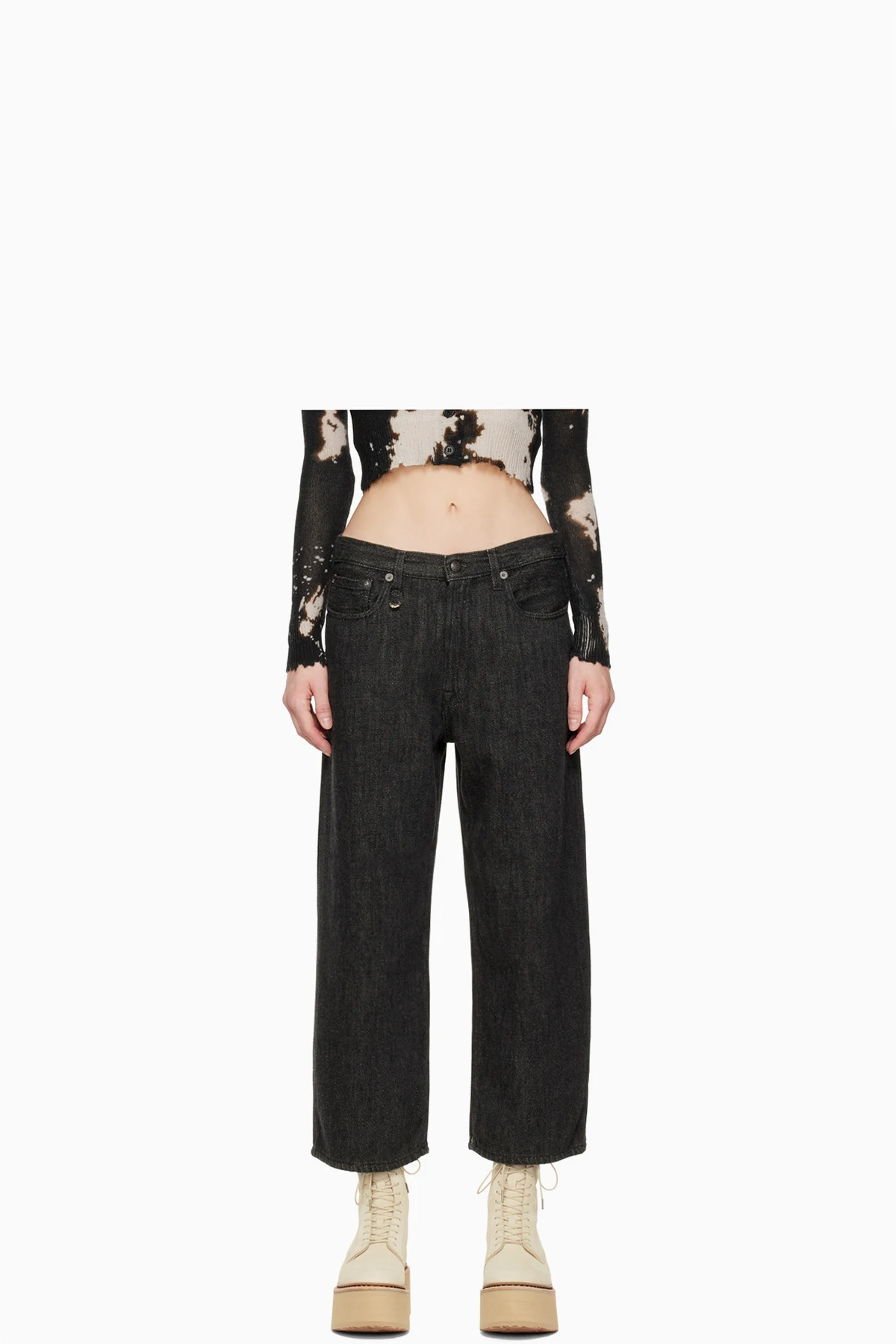 Black Ankled D'Arcy Jeans