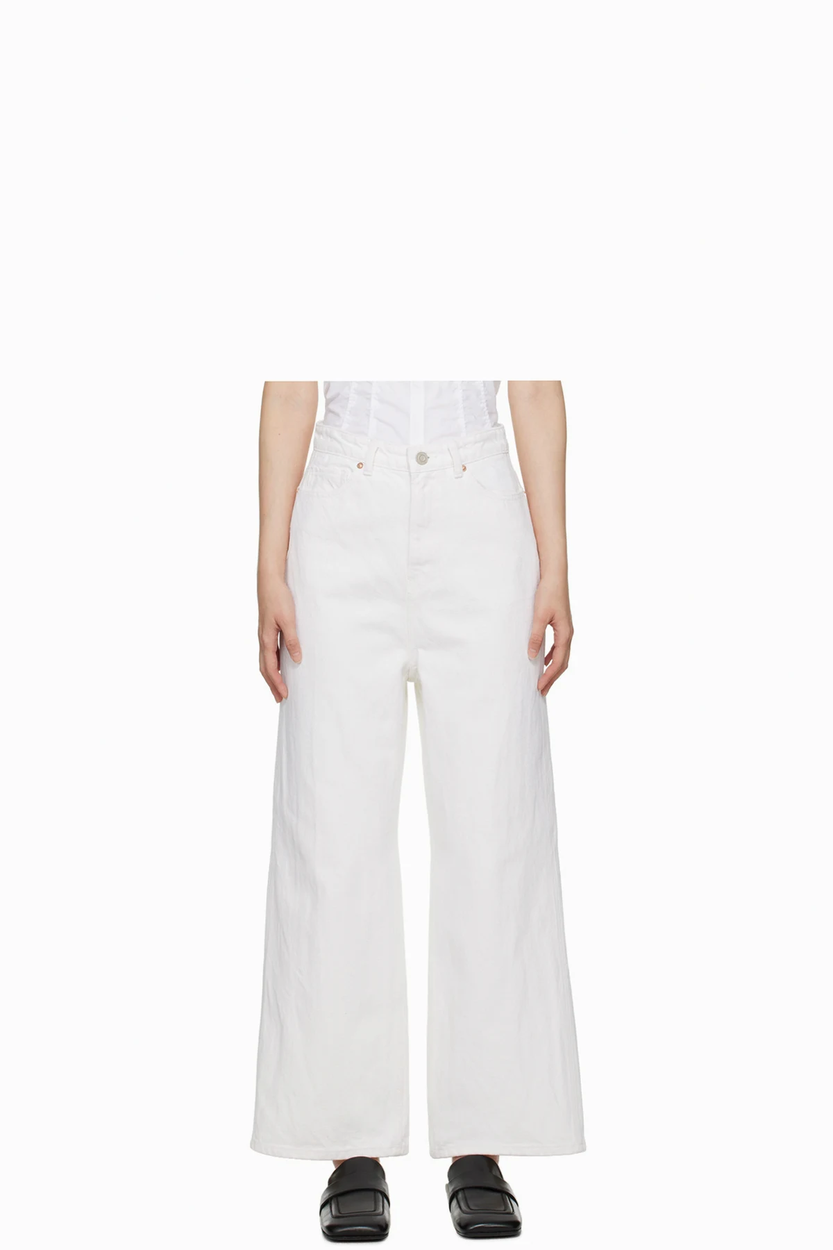 Off-White Wide Jeans