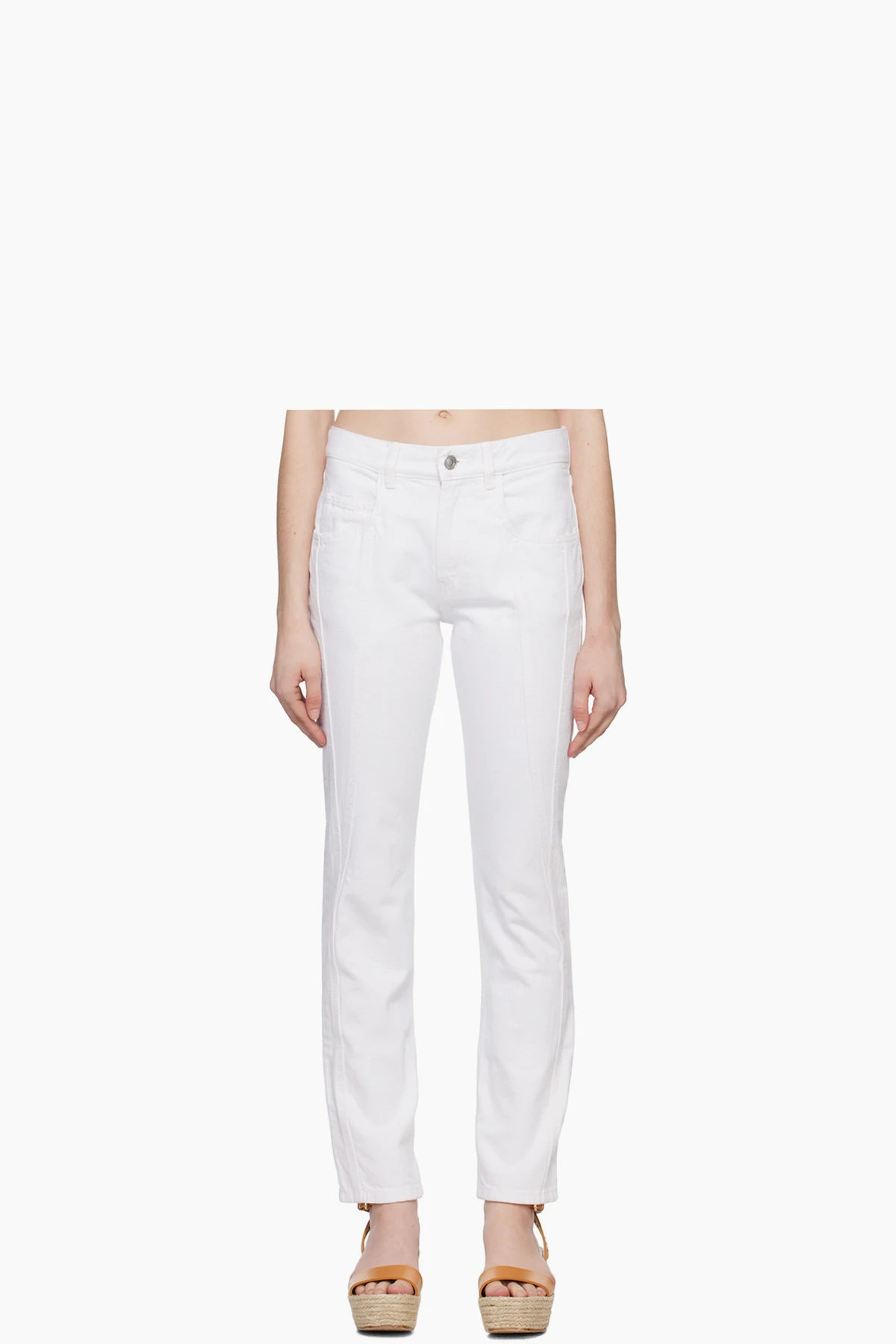 White Vikira Jeans