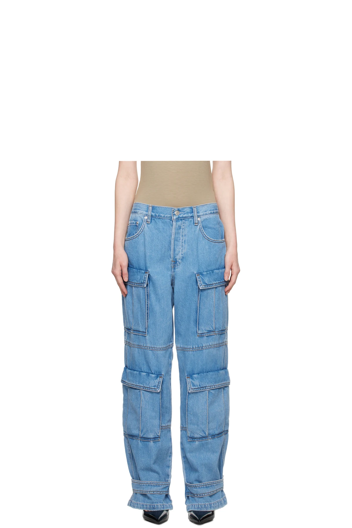 Blue Lex Cargo Jeans