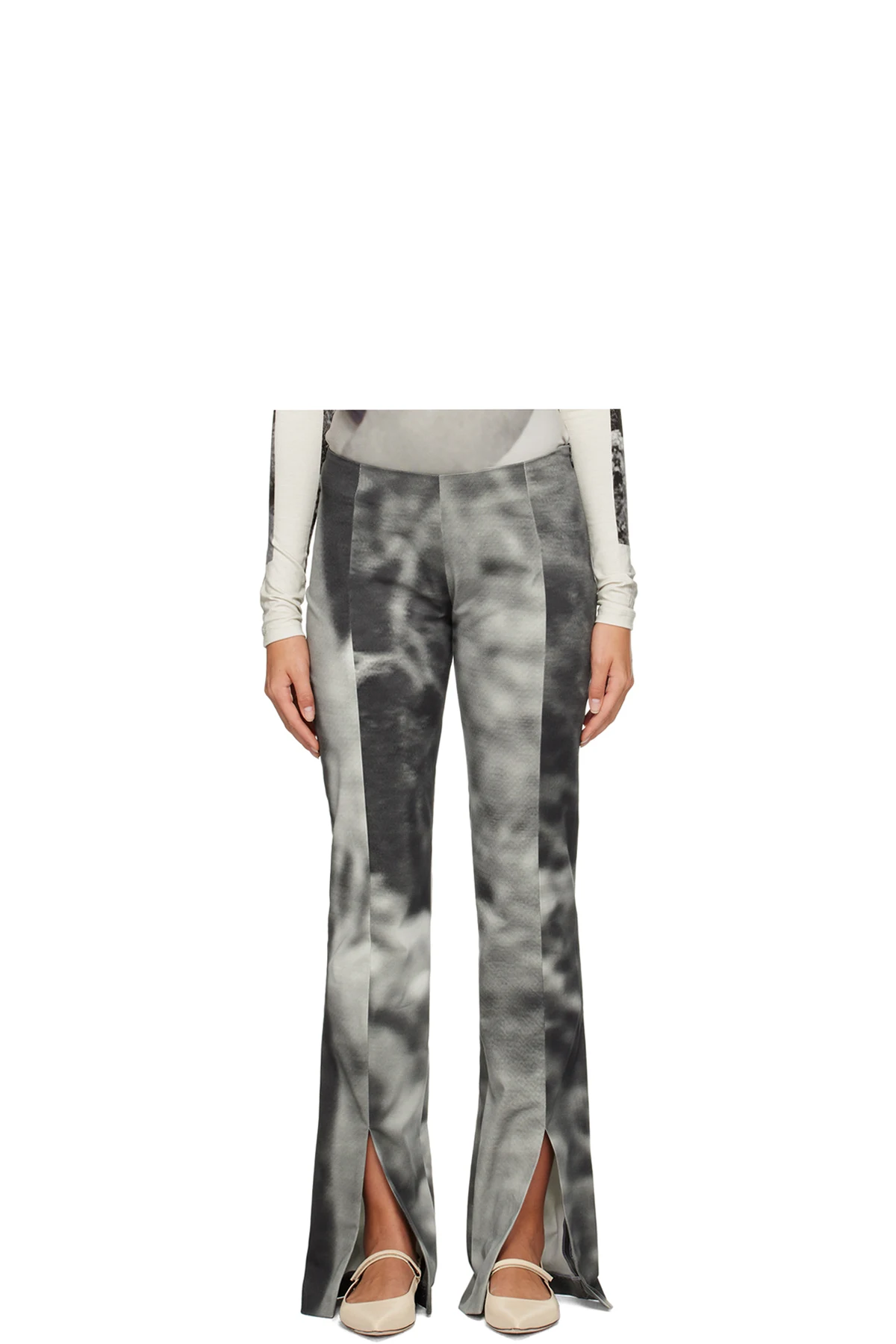 Gray Handsy Jeans