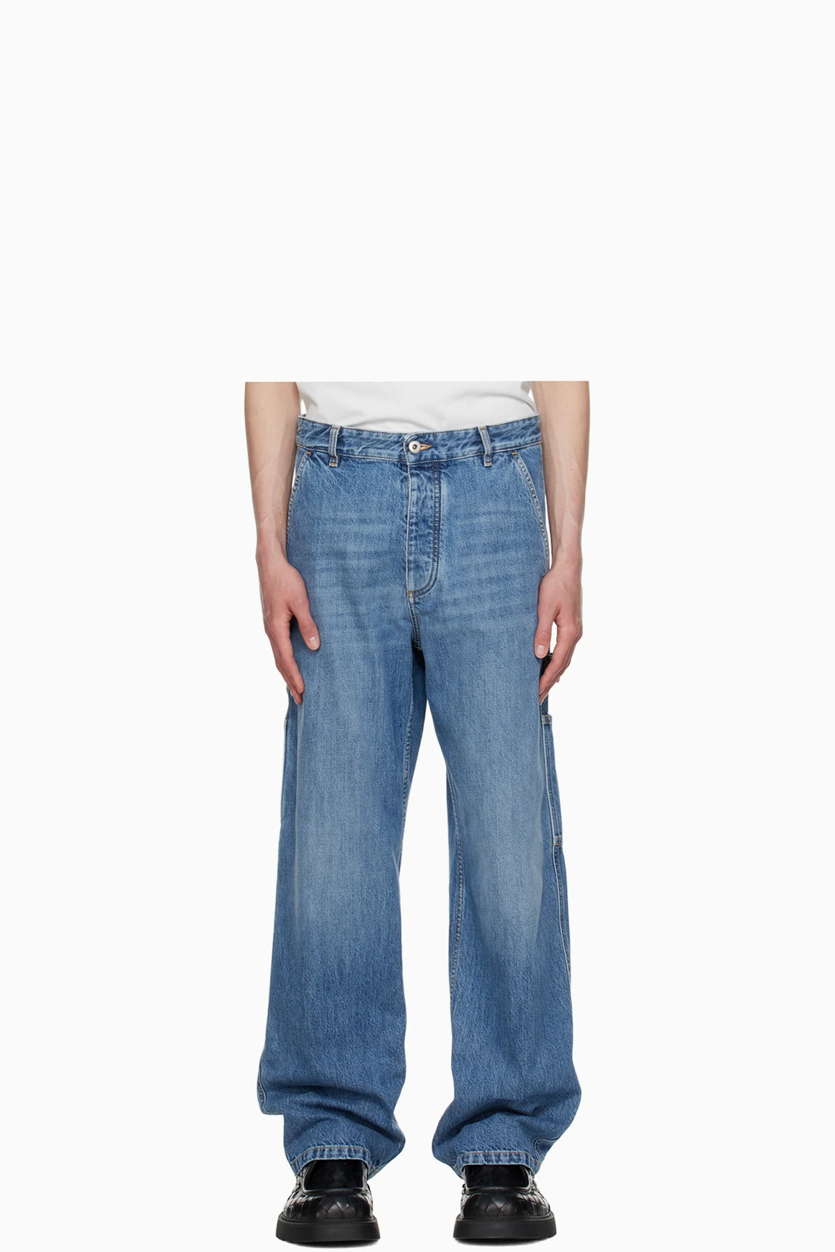 Blue Faded Jeans