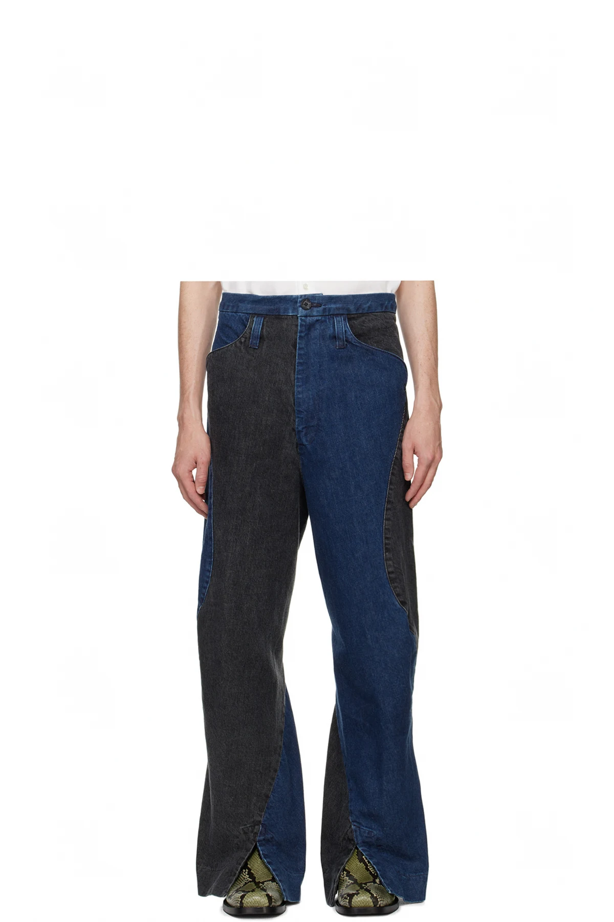 Black & Navy Dexter Jeans