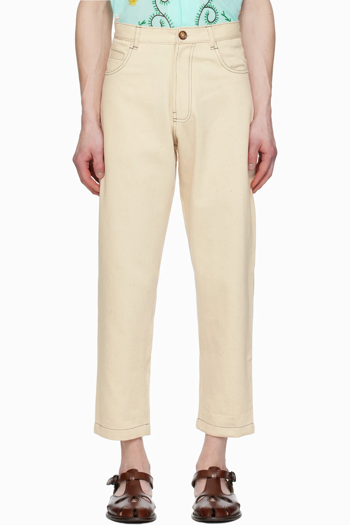 Off-White Double Stitch Trousers