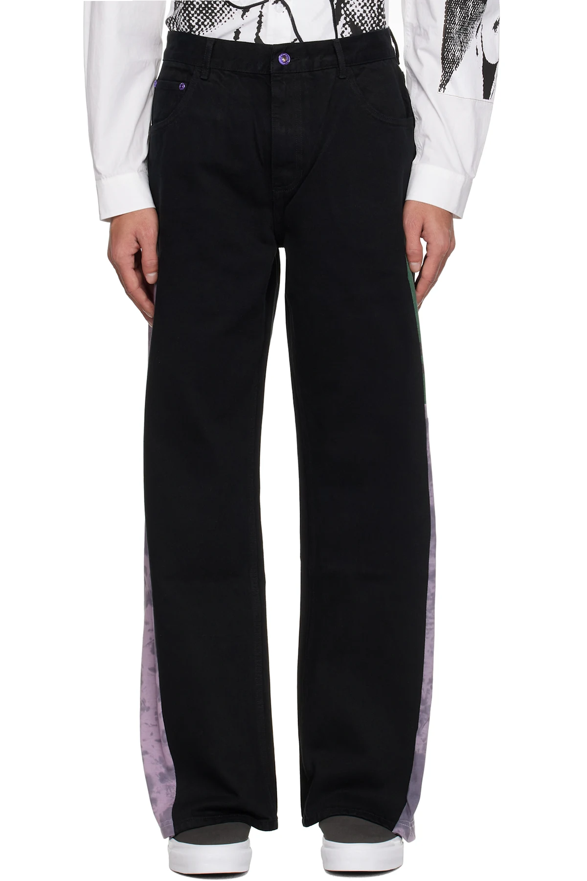 Black Whitman Park Upcycle Jeans