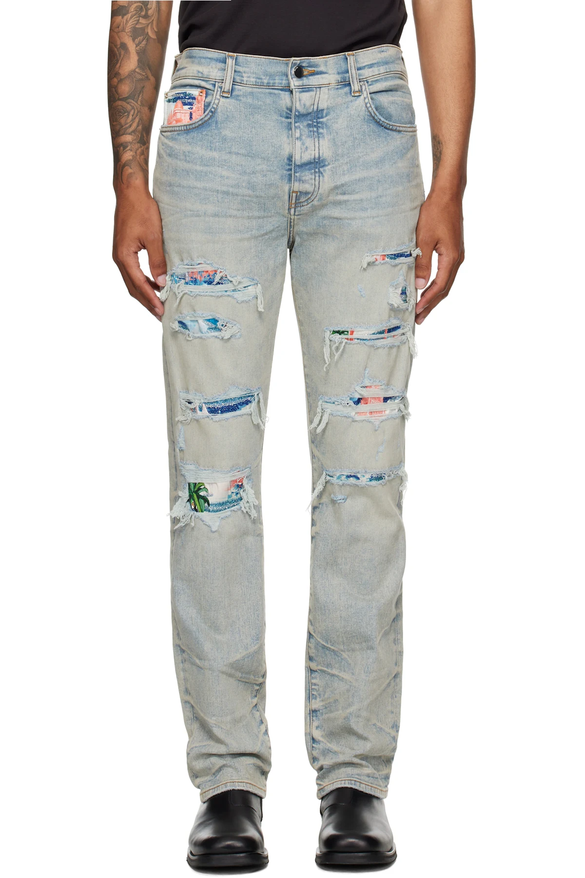 Blue Thrasher Slim Jeans