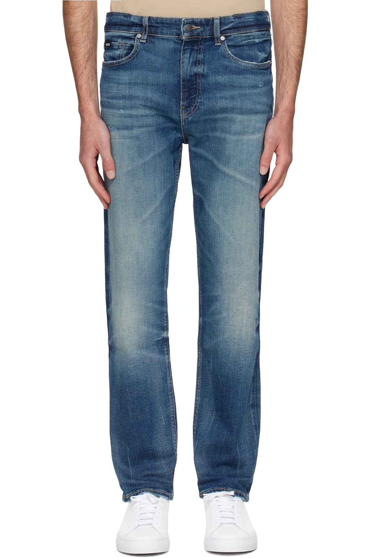 Blue Stretch Jeans