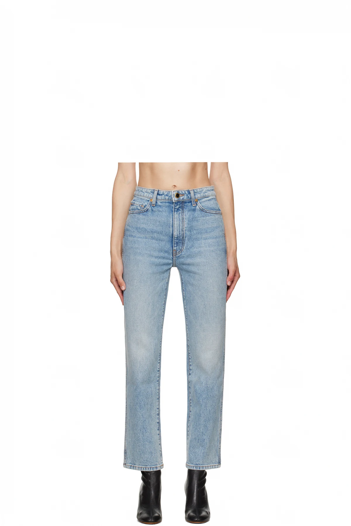 Blue 'The Abigail Stretch' Jeans