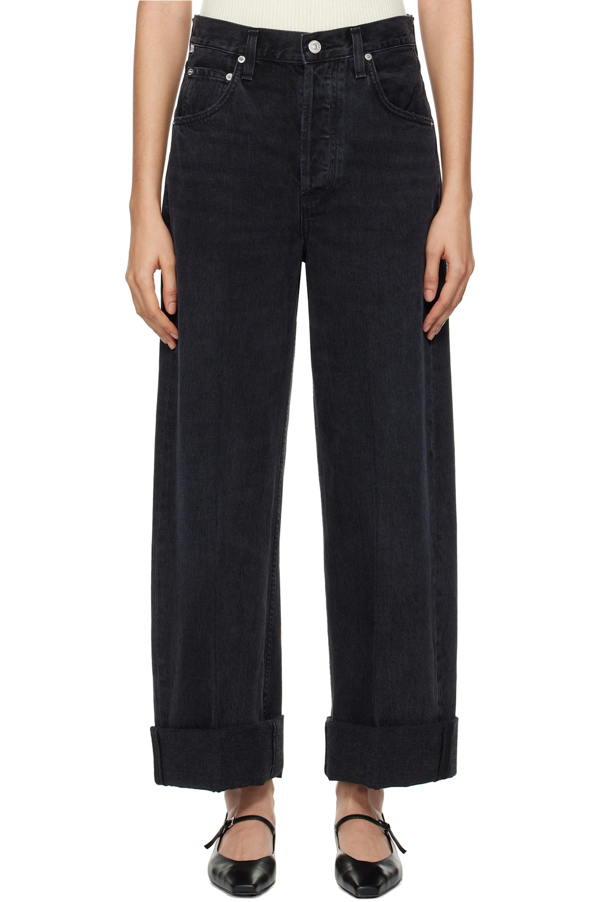 Black Ayla Baggy Jeans