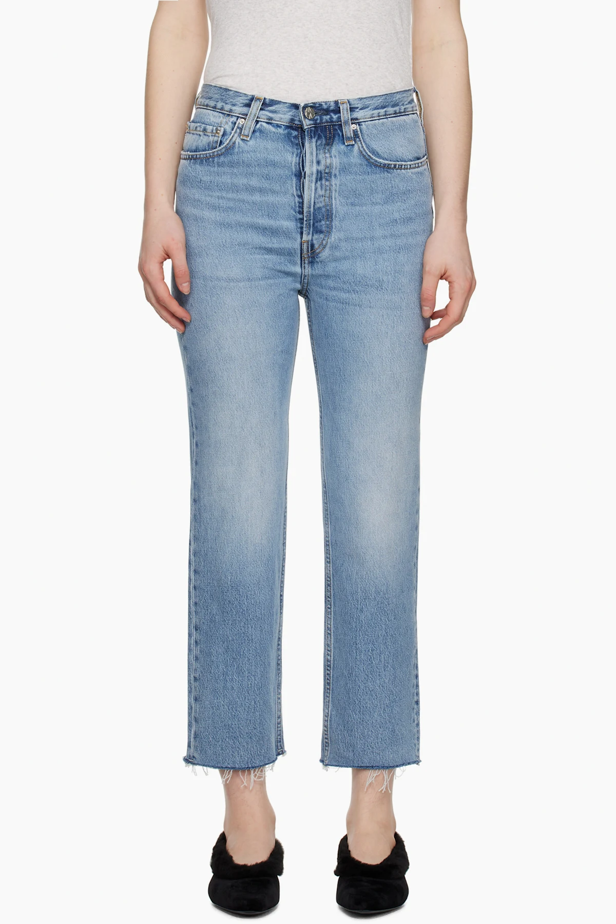 Blue Classic Cut Jeans