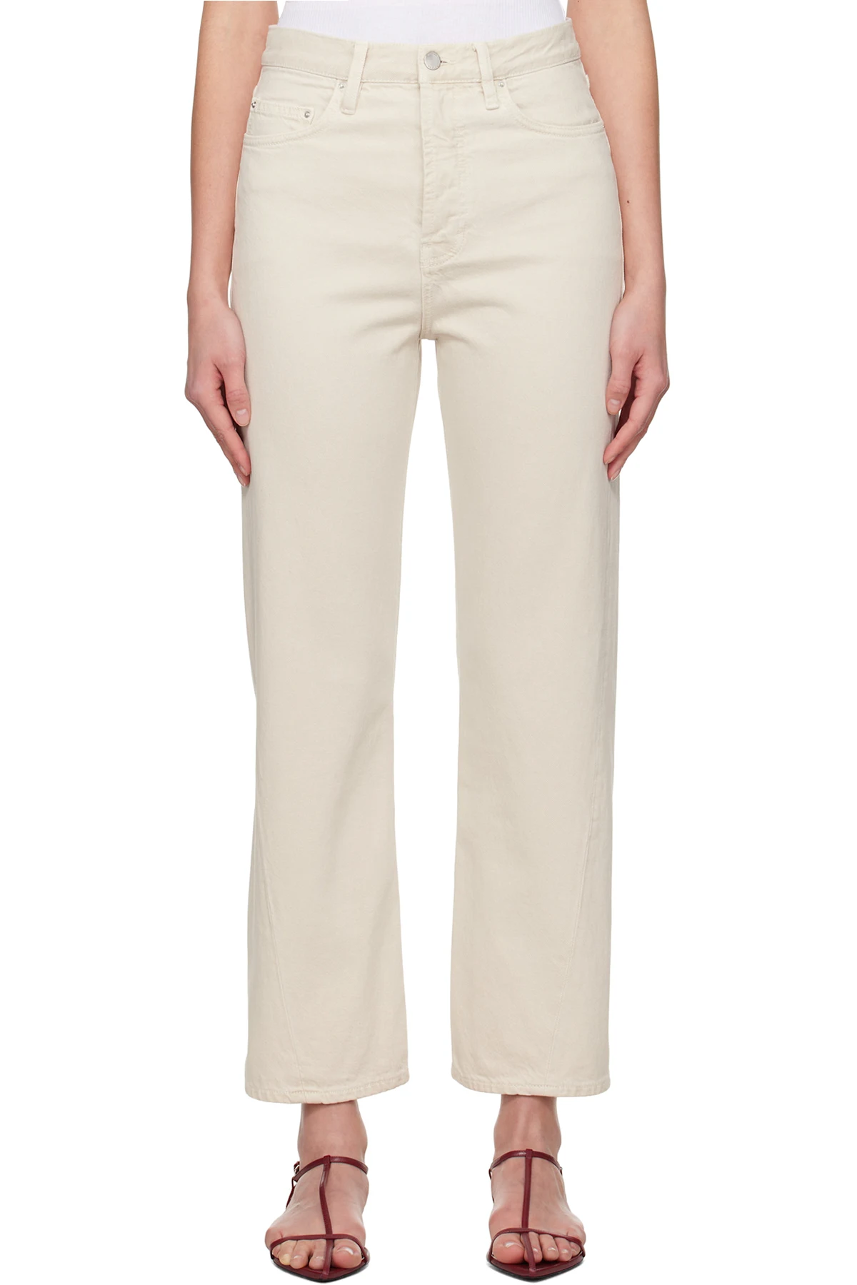Off-White Twisted Seam Jeans