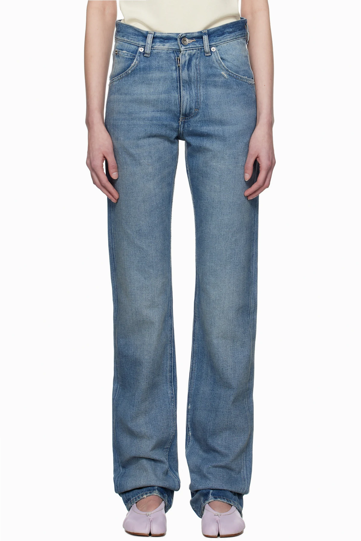 Blue 5 Pockets Jeans