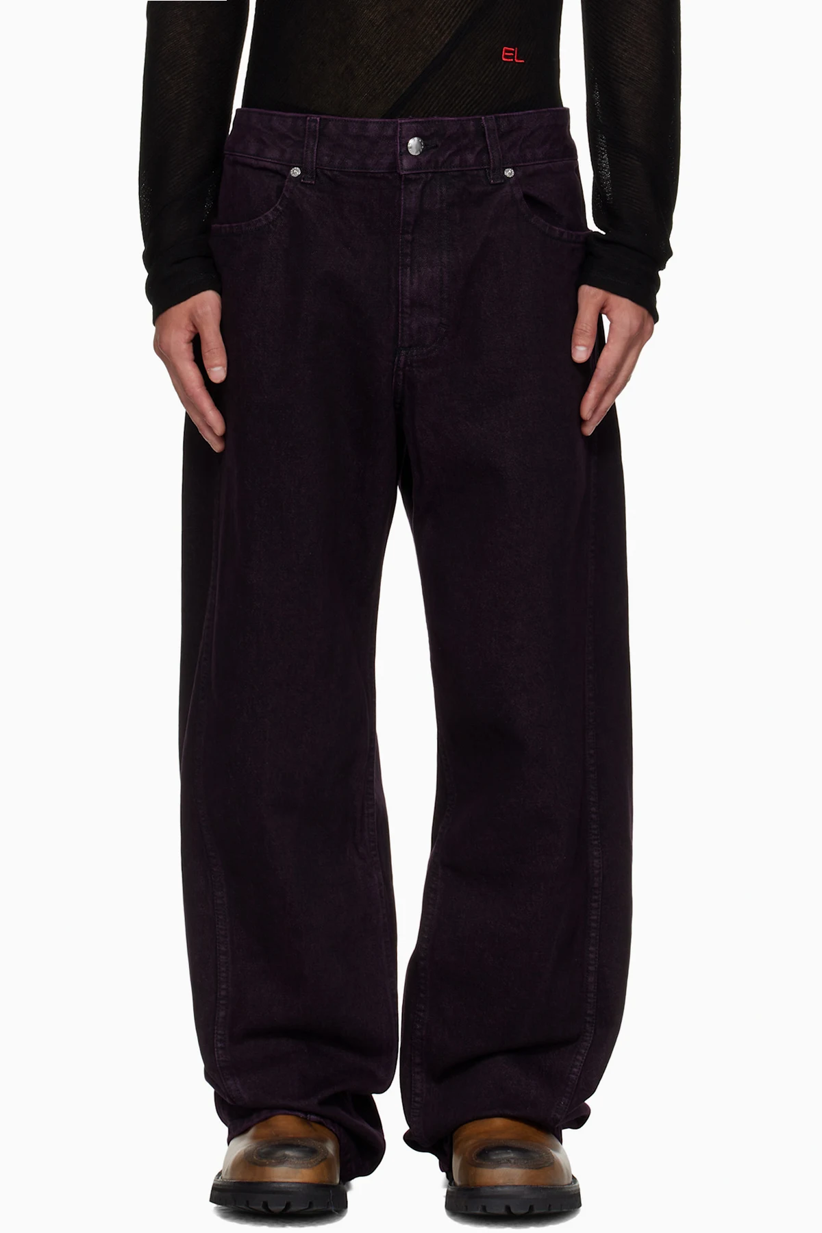 Purple Bend Jeans