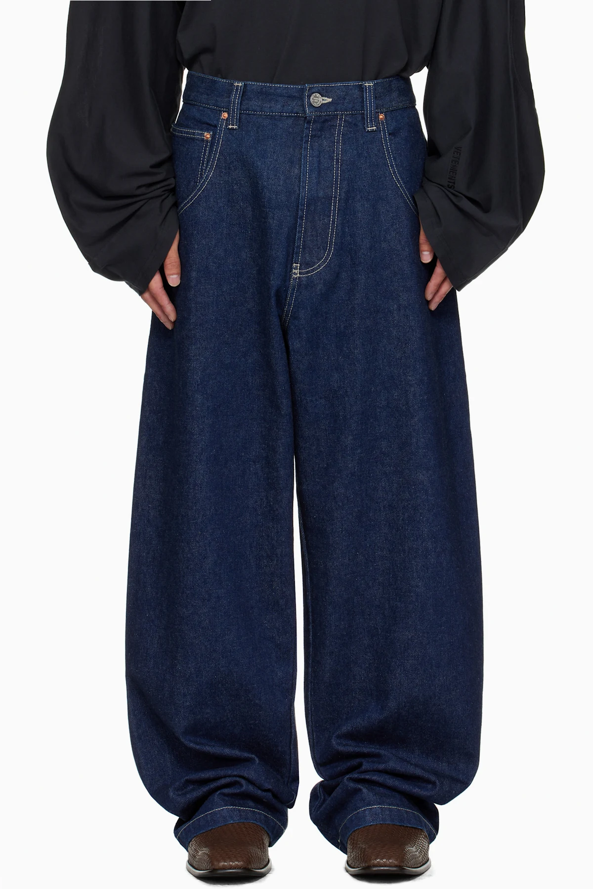 Navy Hip-Hop Jeans