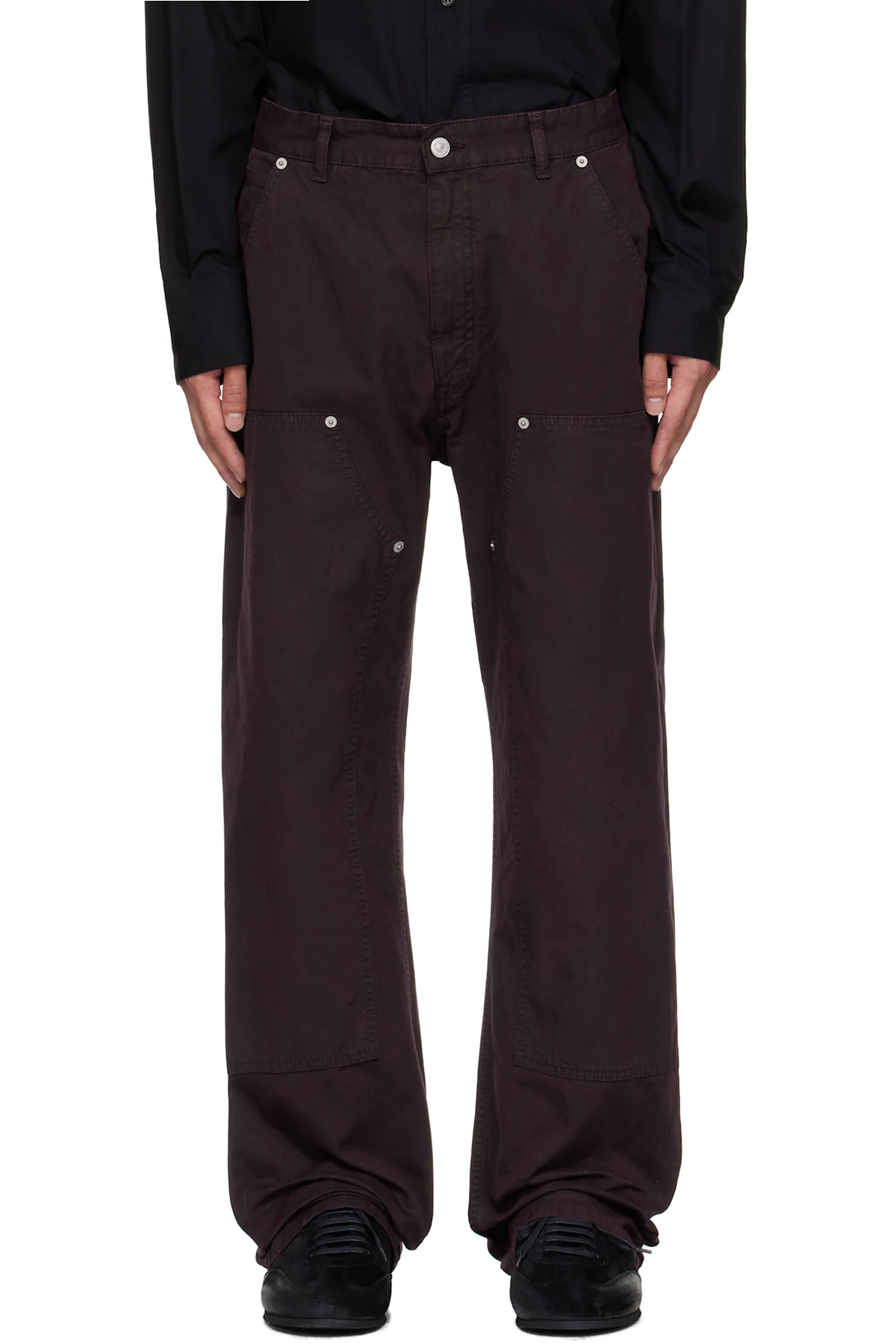 Purple 5-Pocket Jeans
