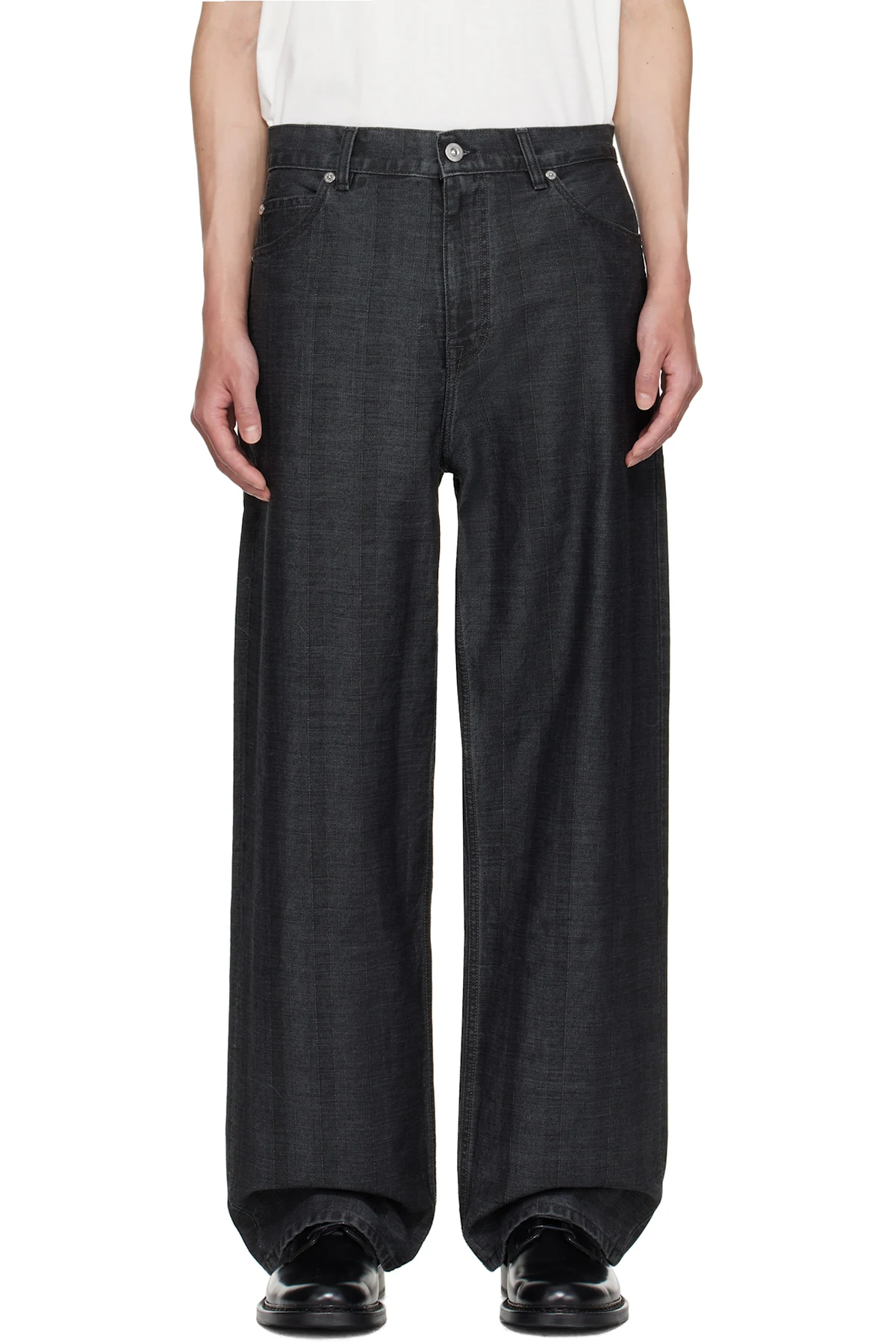 Black Vast Cut Jeans