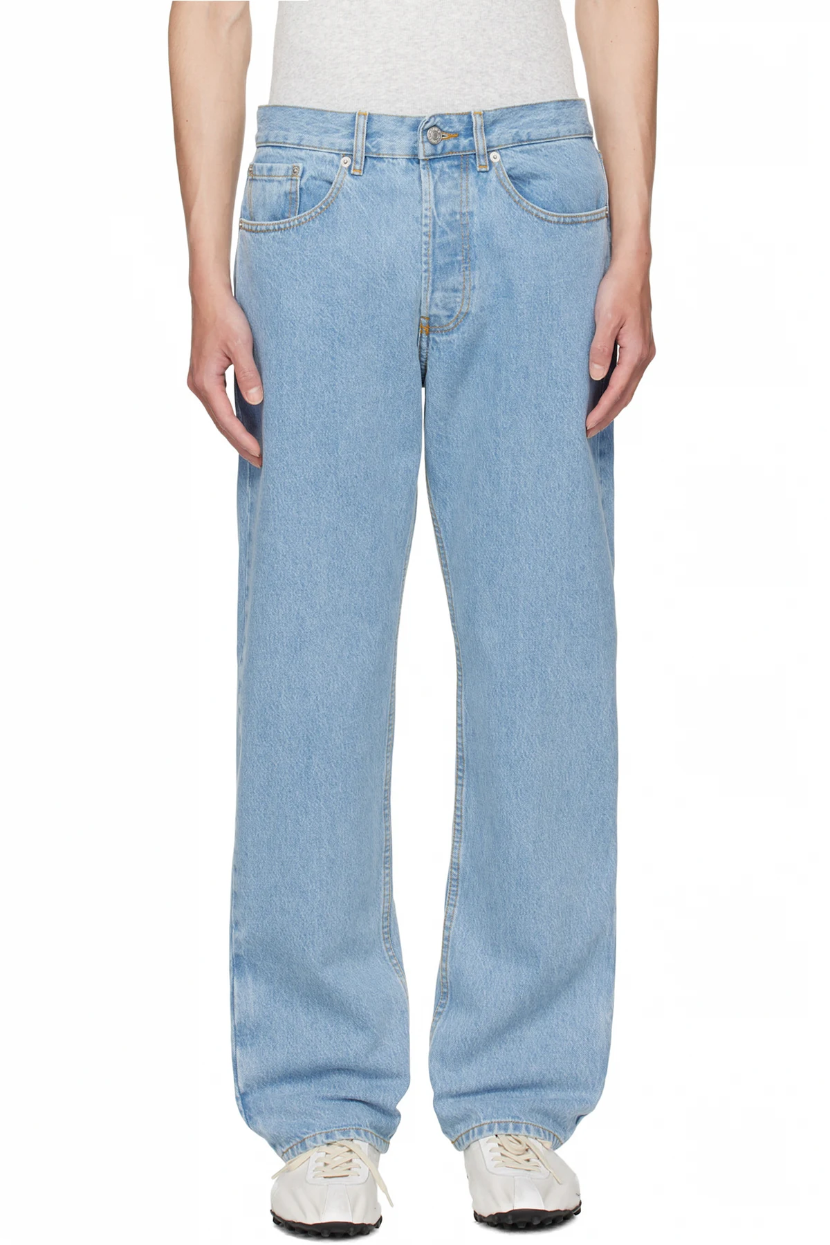 Blue Faded Jeans