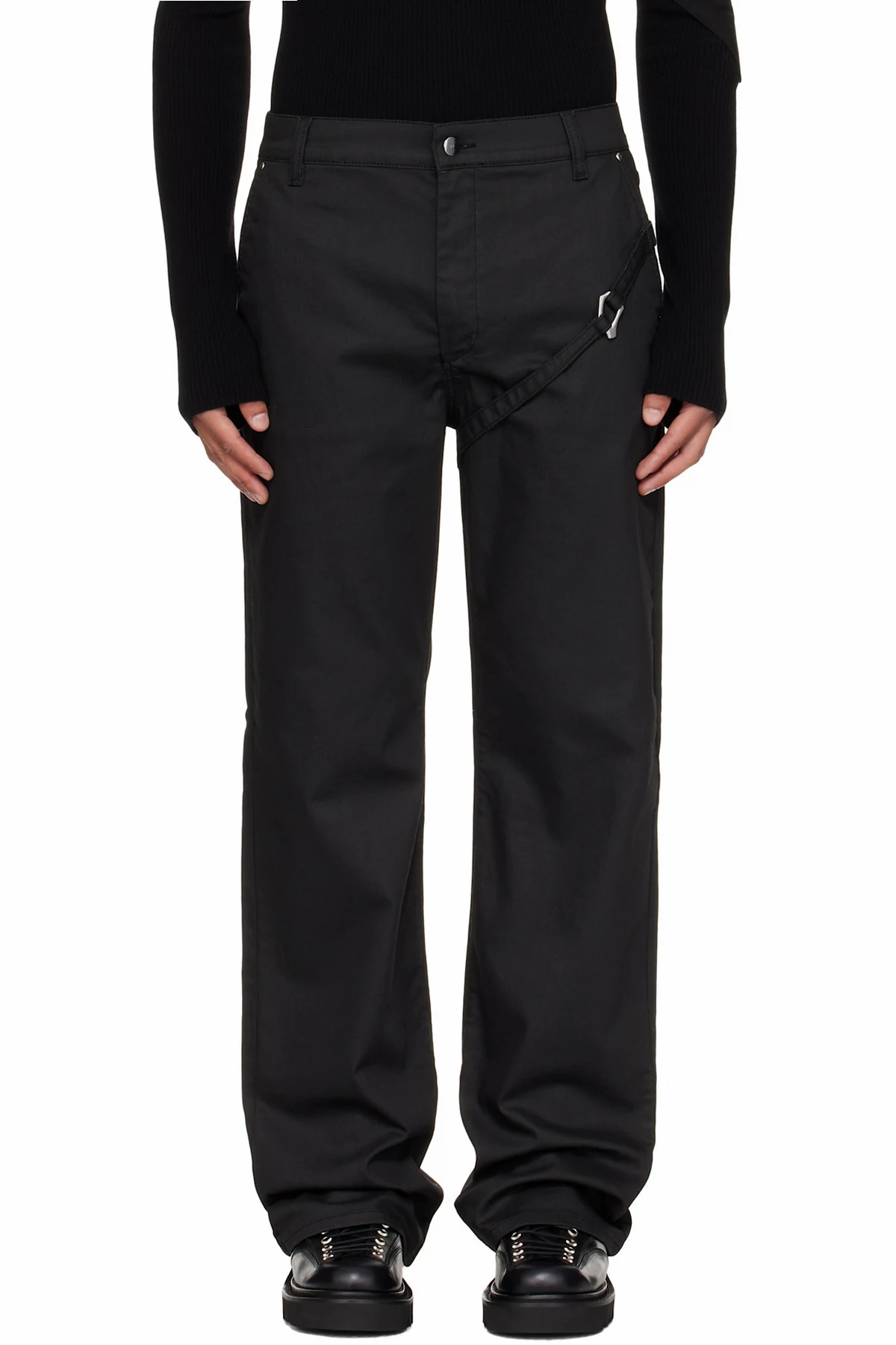 Black Transmittance Jeans