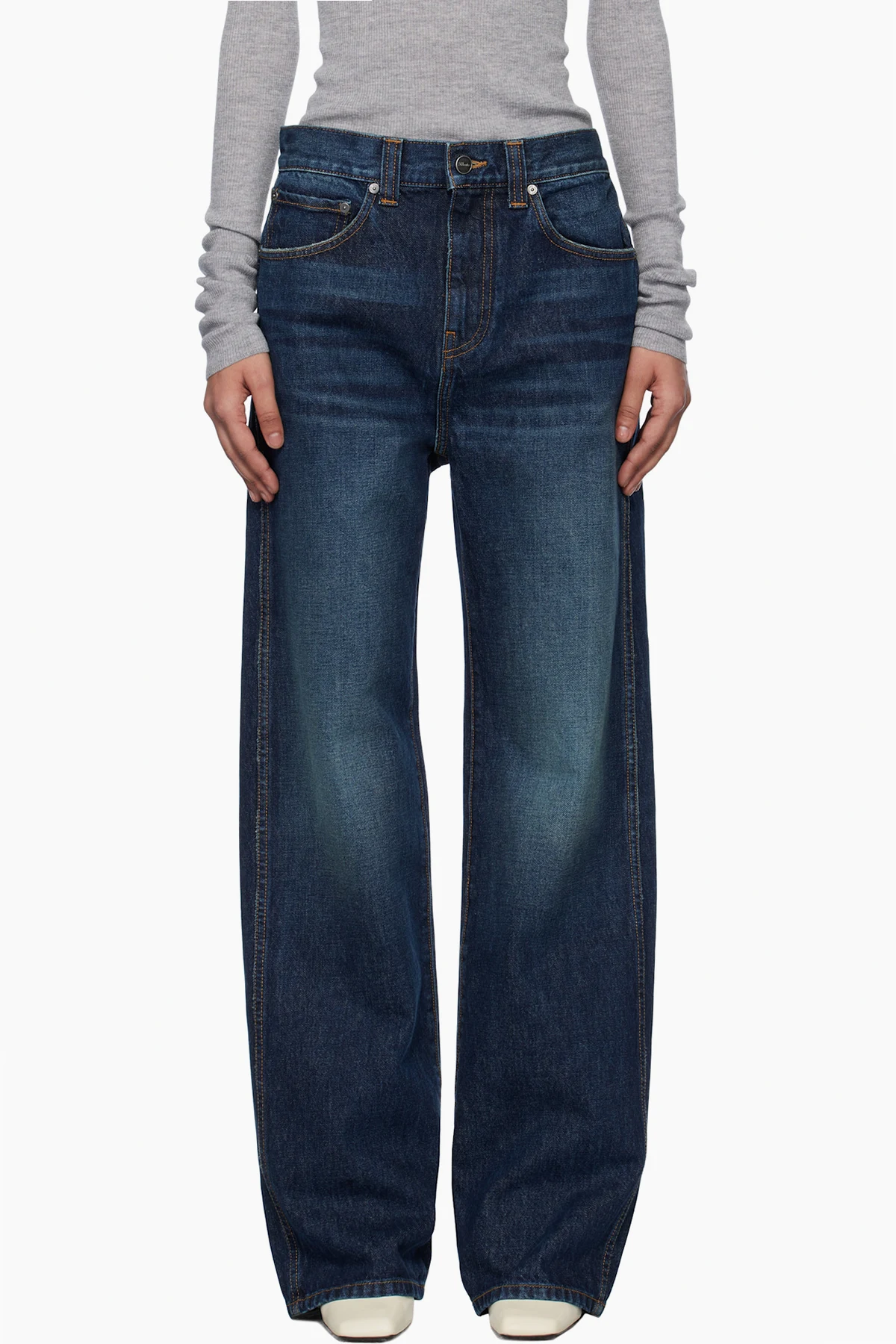 Navy Bonnie Jeans